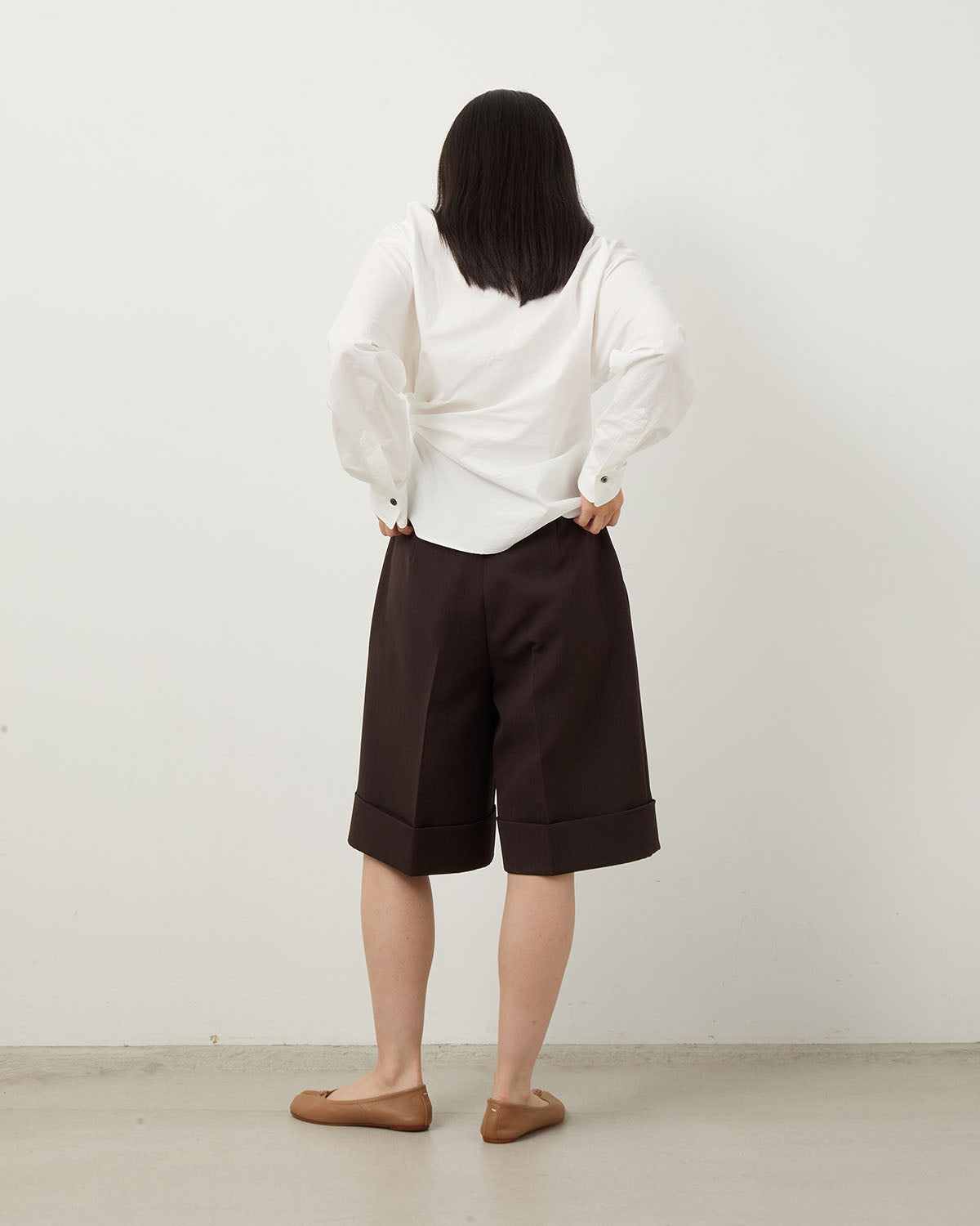 POLYESTER W CLOTH SHORT PANTS