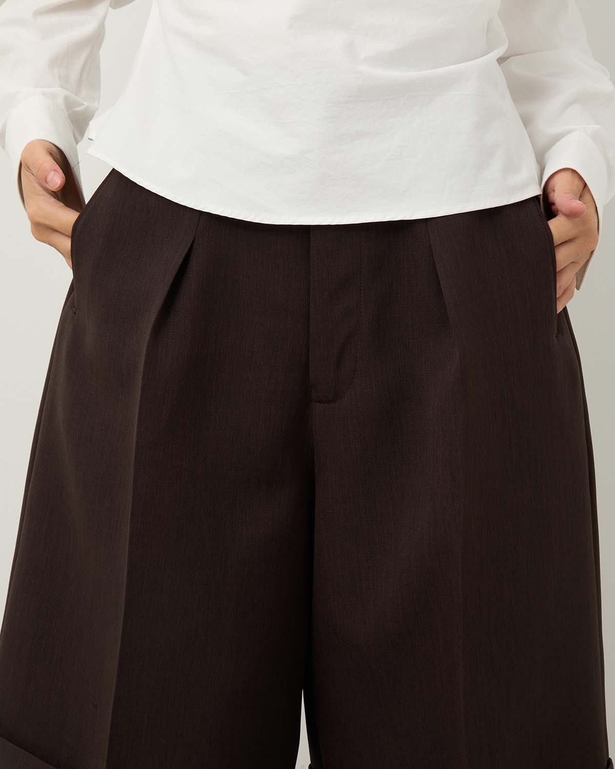 POLYESTER W CLOTH SHORT PANTS