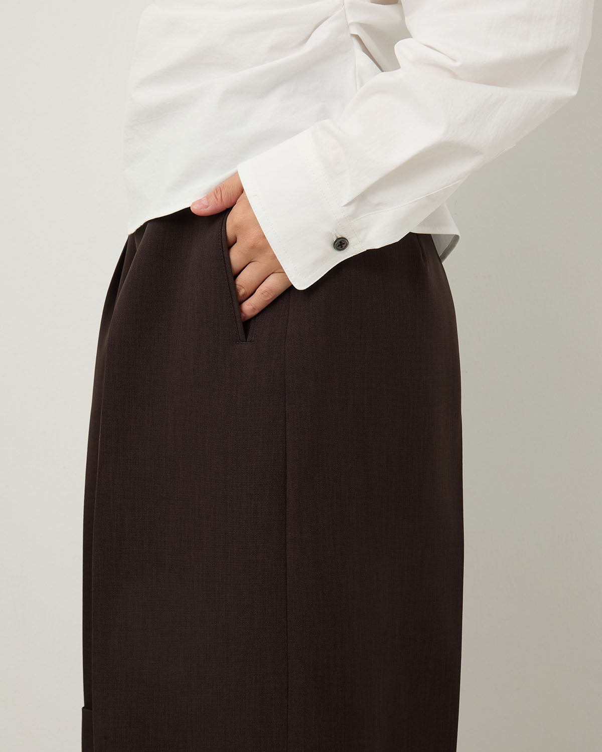 POLYESTER W CLOTH SHORT PANTS