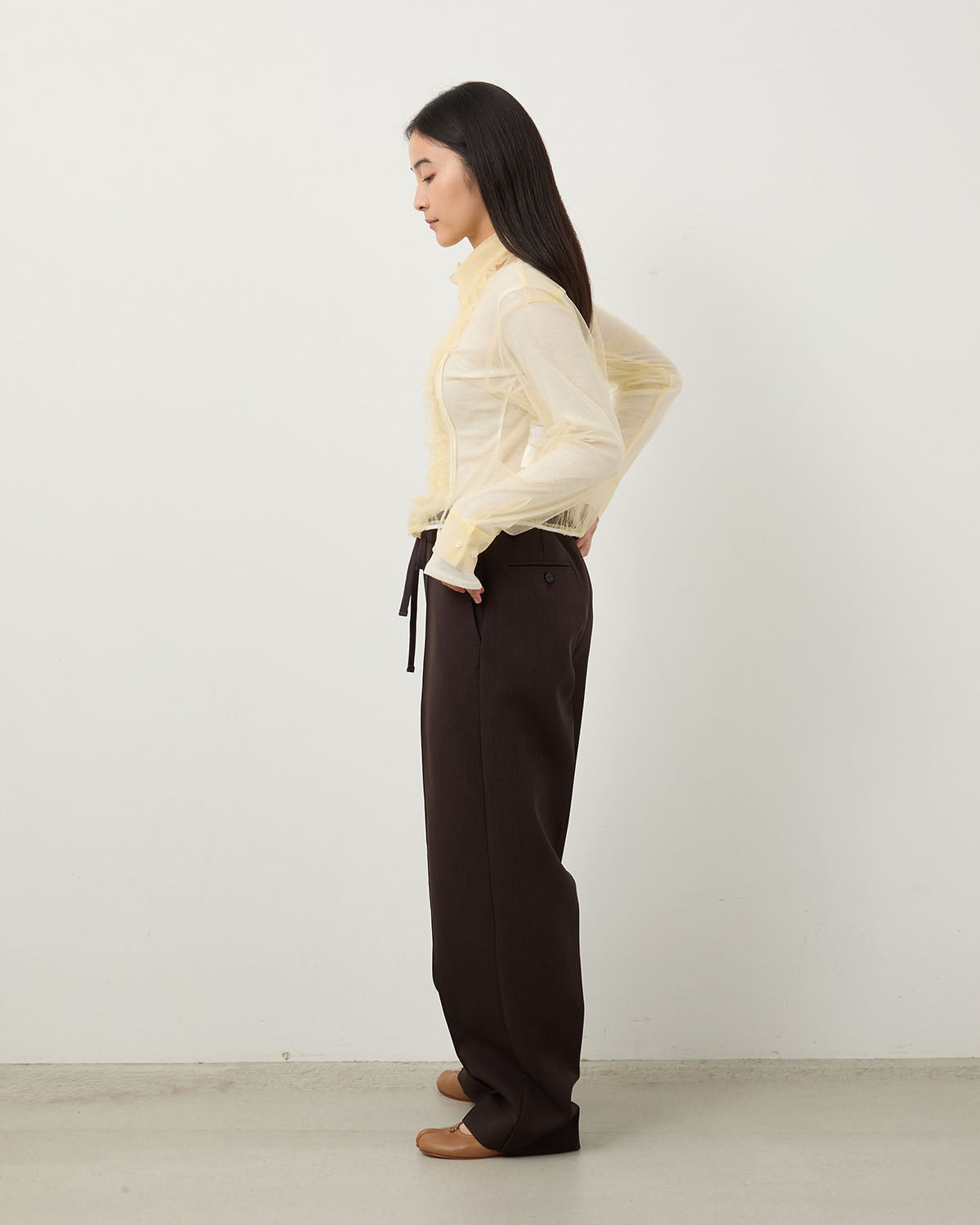 POLYESTER W CLOTH SLACKS