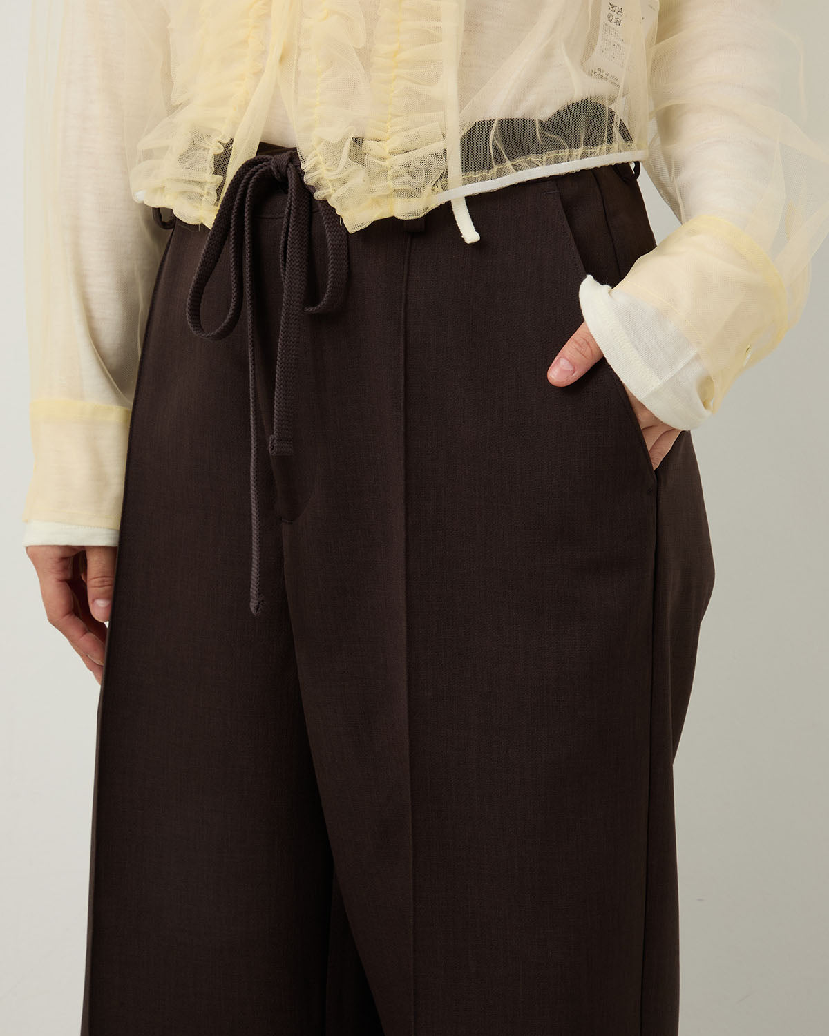 POLYESTER W CLOTH SLACKS