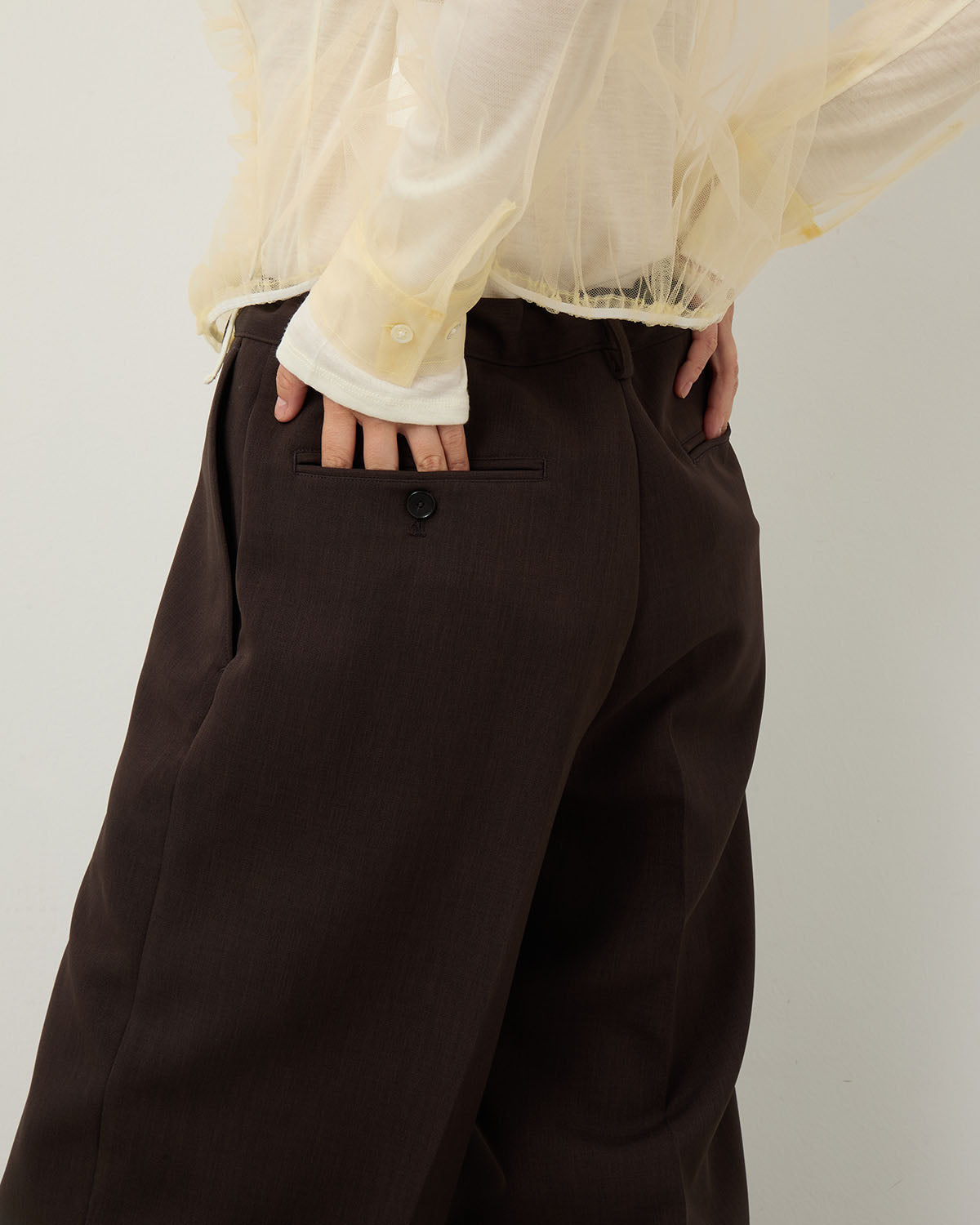 POLYESTER W CLOTH SLACKS