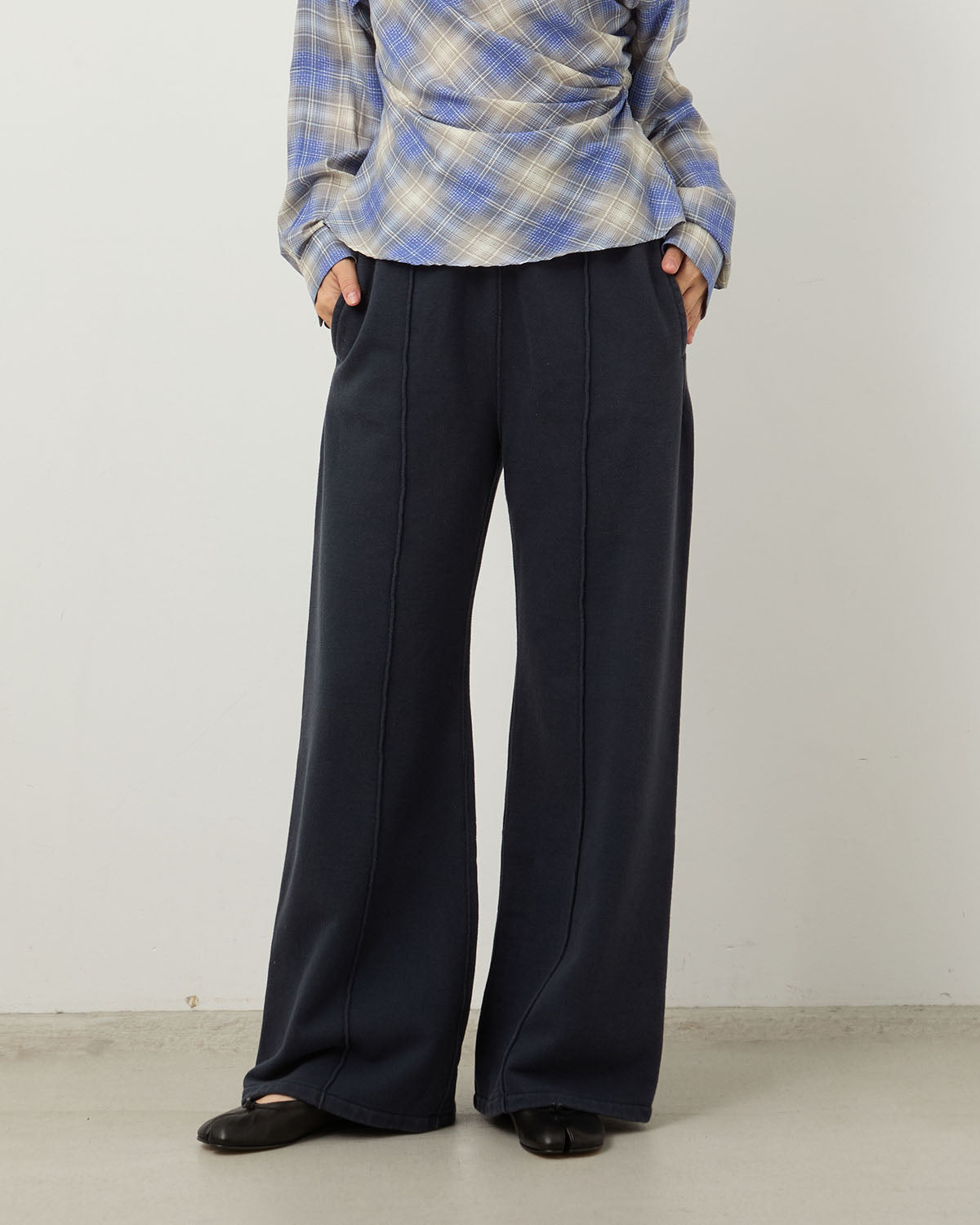 FROSTING COTTON FLEECE PANTS