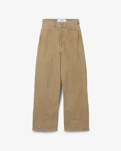 SULFUR DYE HEAVY DUCK CLOTH 5 POCKET PANTS – COVERCHORD