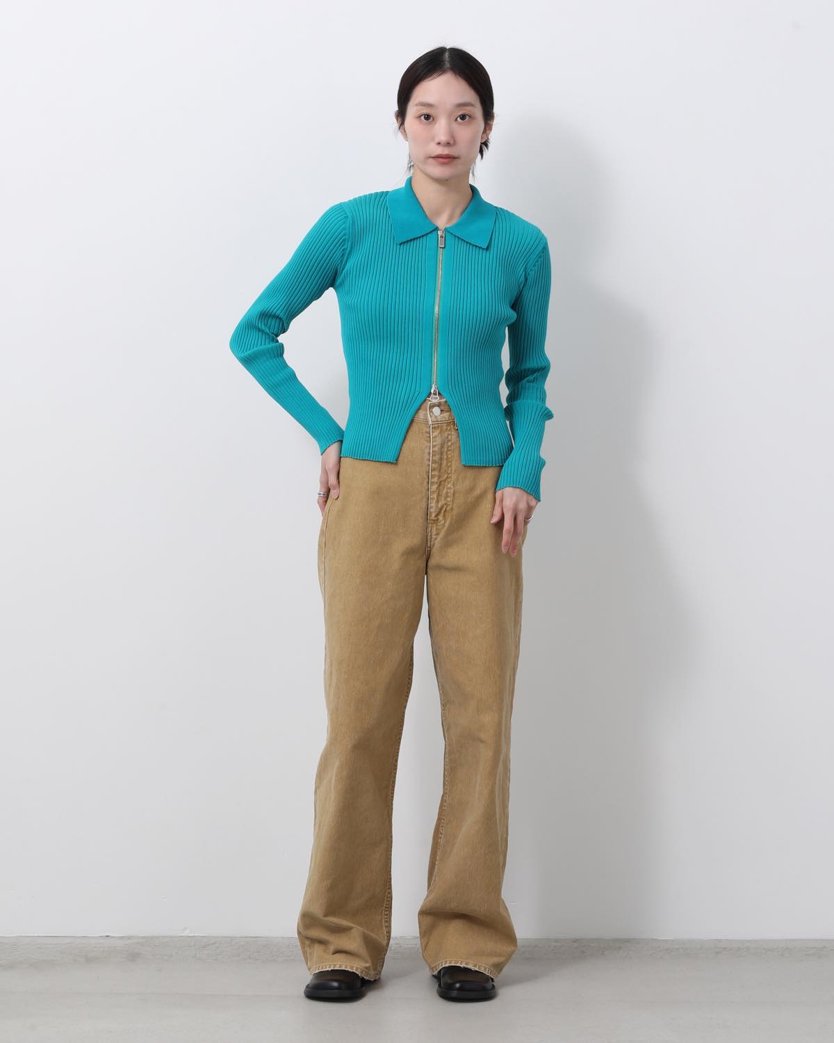 SULFUR DYE HEAVY DUCK CLOTH 5 POCKET PANTS