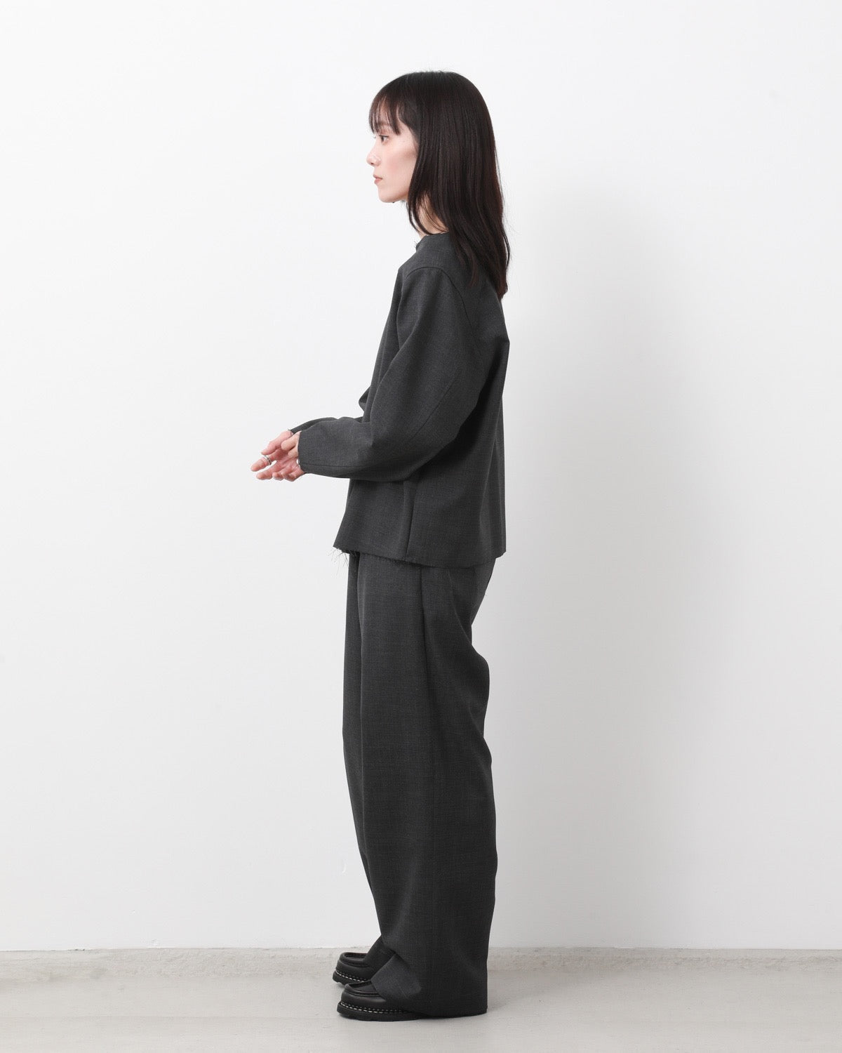 WASHABLE WOOL TROPICAL EASY PANTS