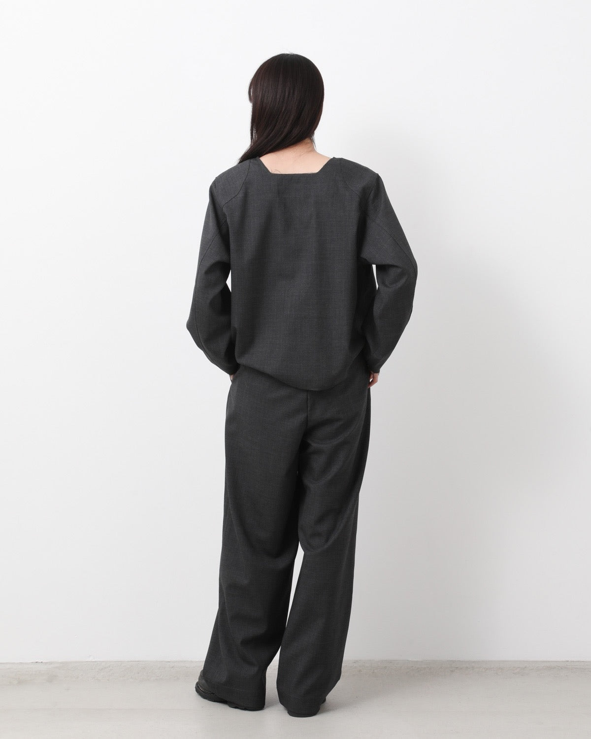 WASHABLE WOOL TROPICAL EASY PANTS