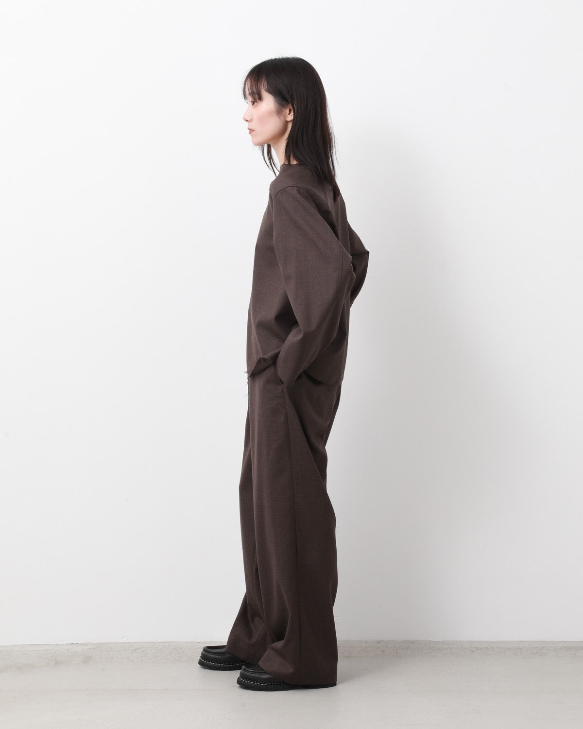 WASHABLE WOOL TROPICAL EASY PANTS