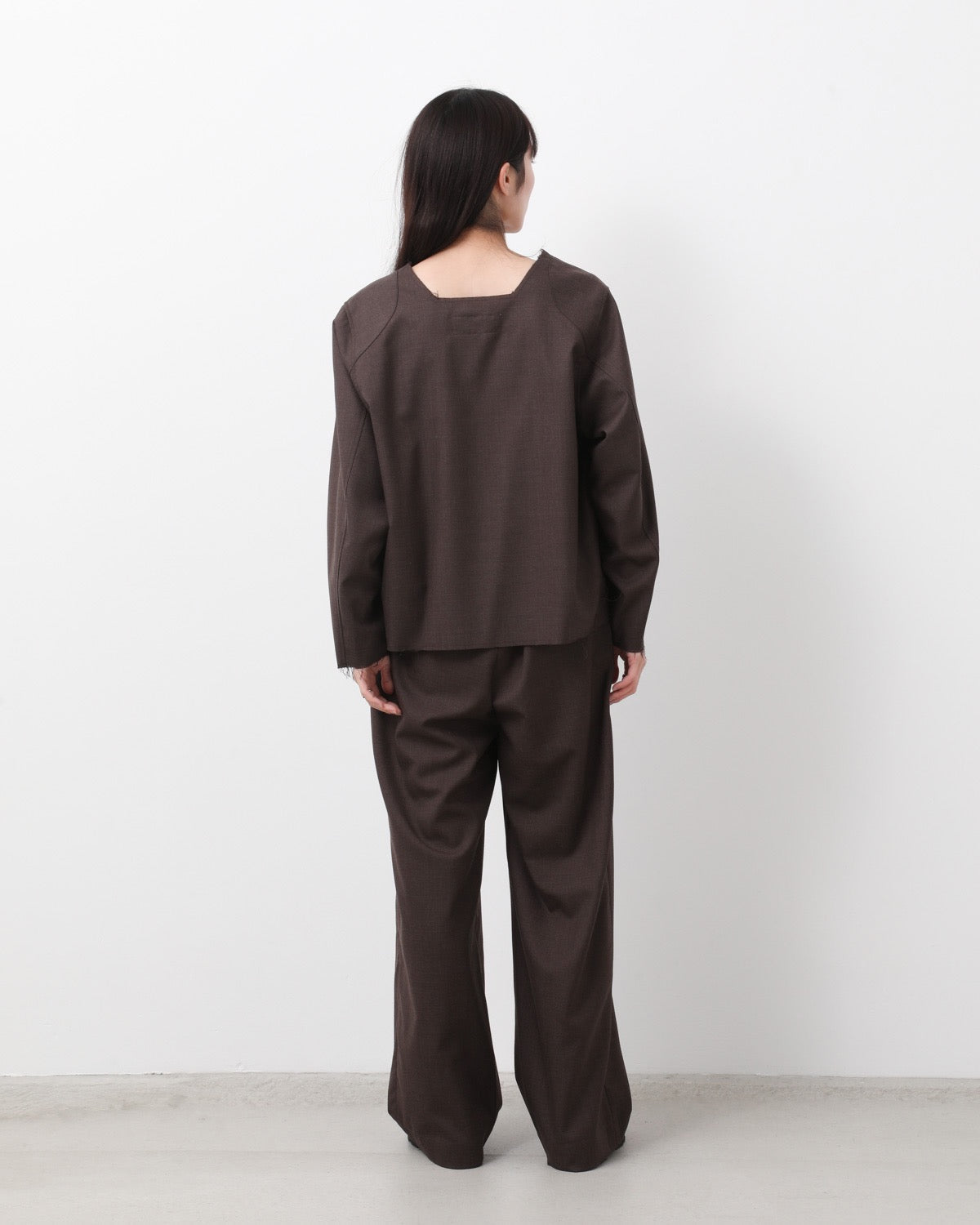 WASHABLE WOOL TROPICAL EASY PANTS