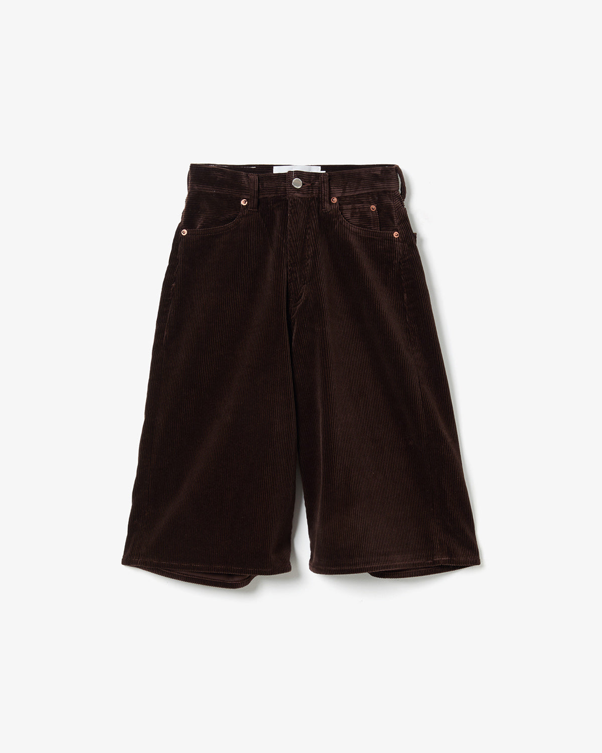 8W CORDUROY 5 POCKET 15 INCH SHORT PANTS