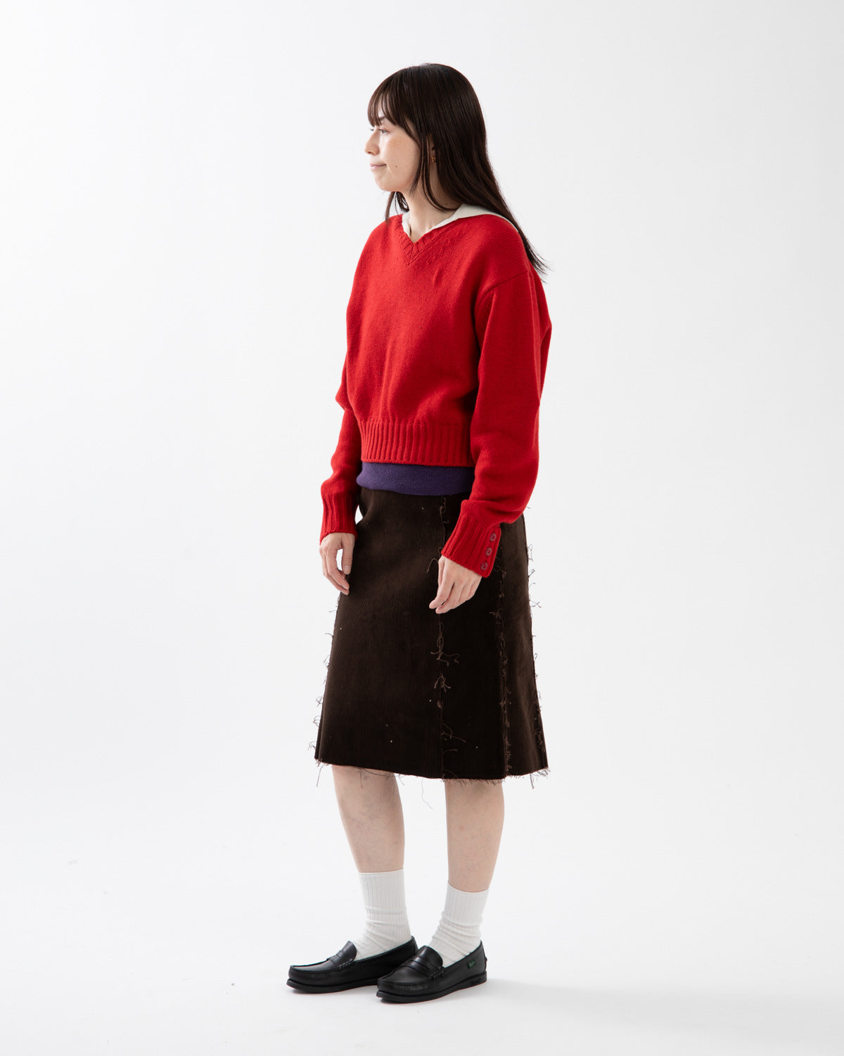 8W CORDUROY SKIRT