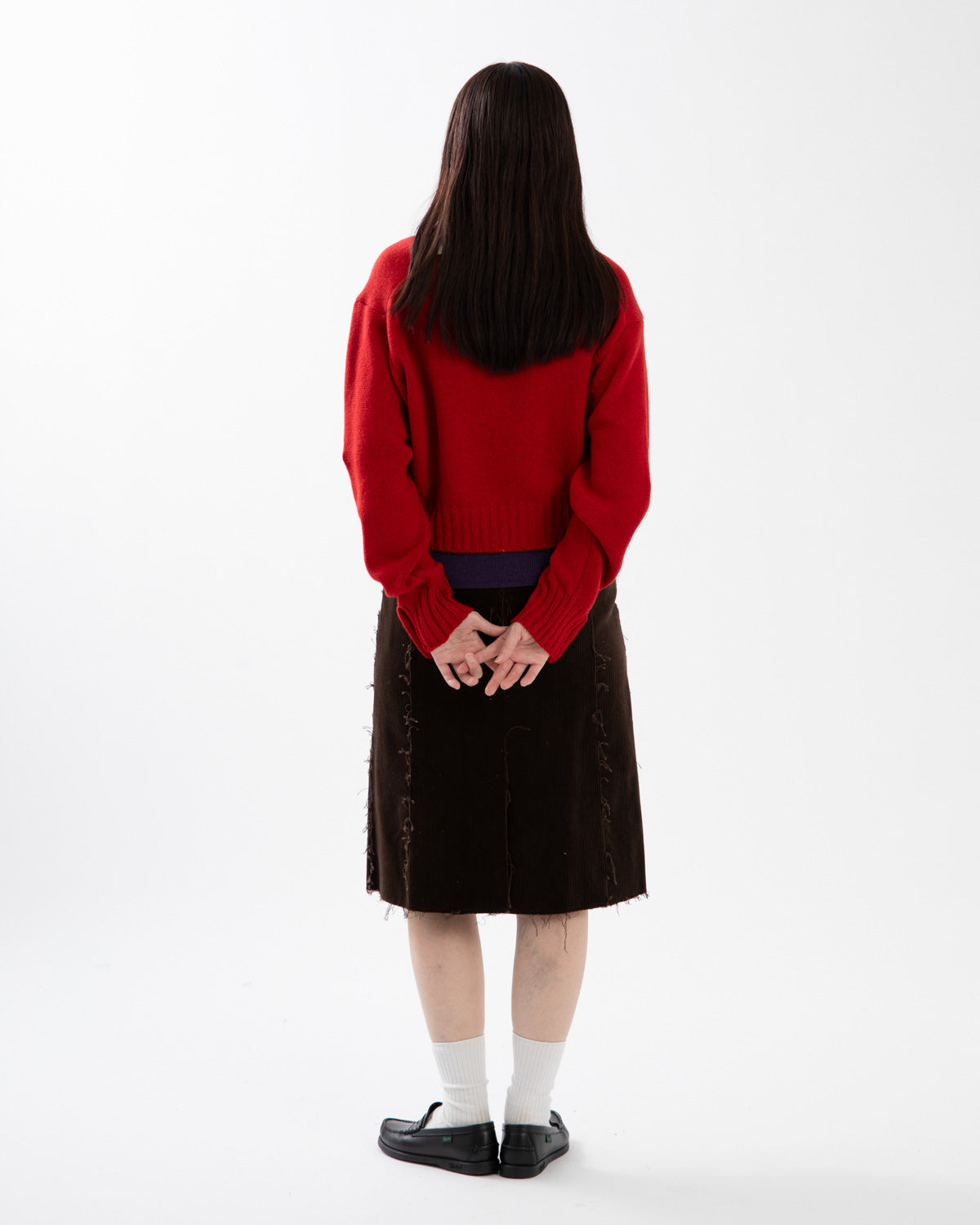 8W CORDUROY SKIRT