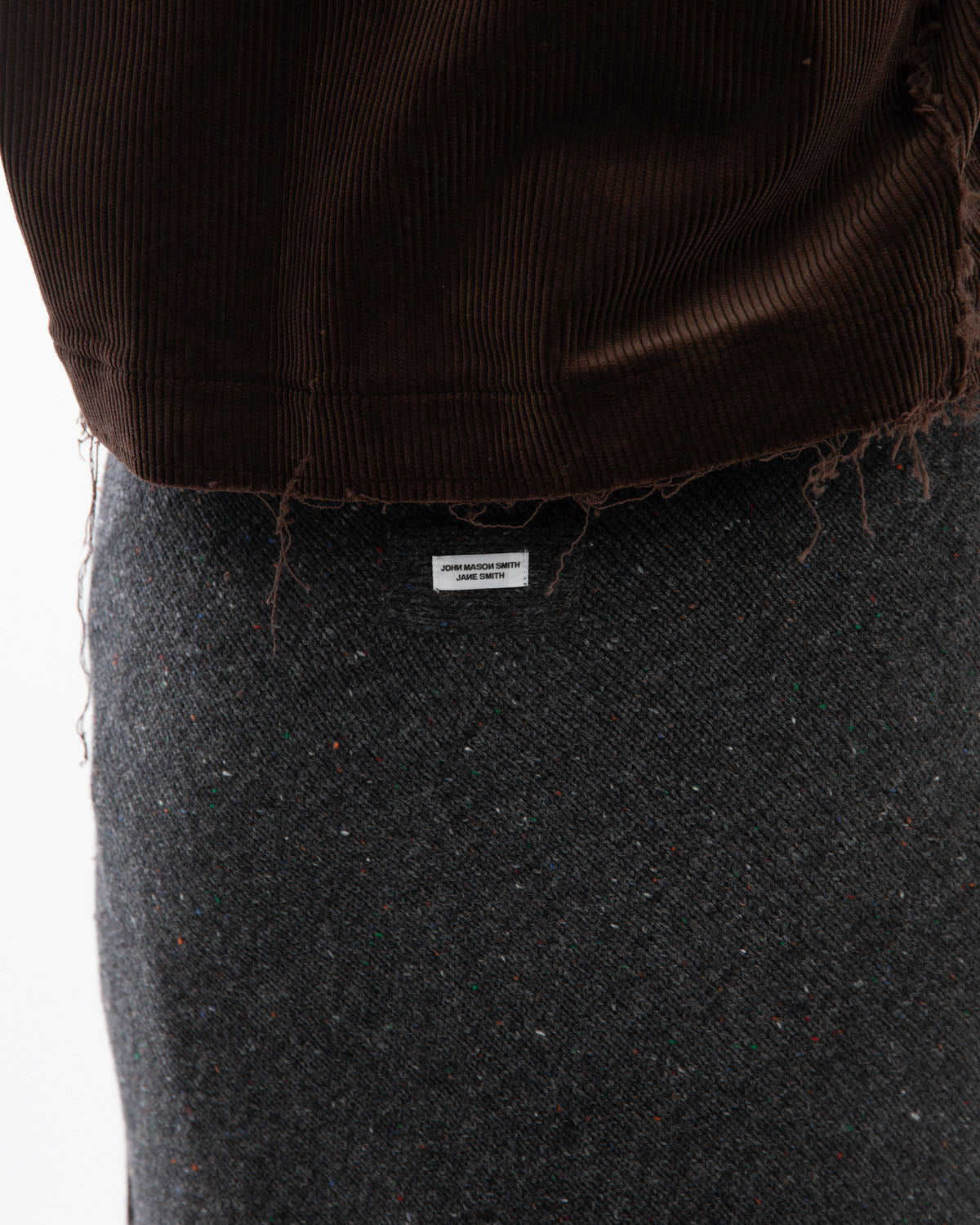 7G BIAS KNIT SKIRT