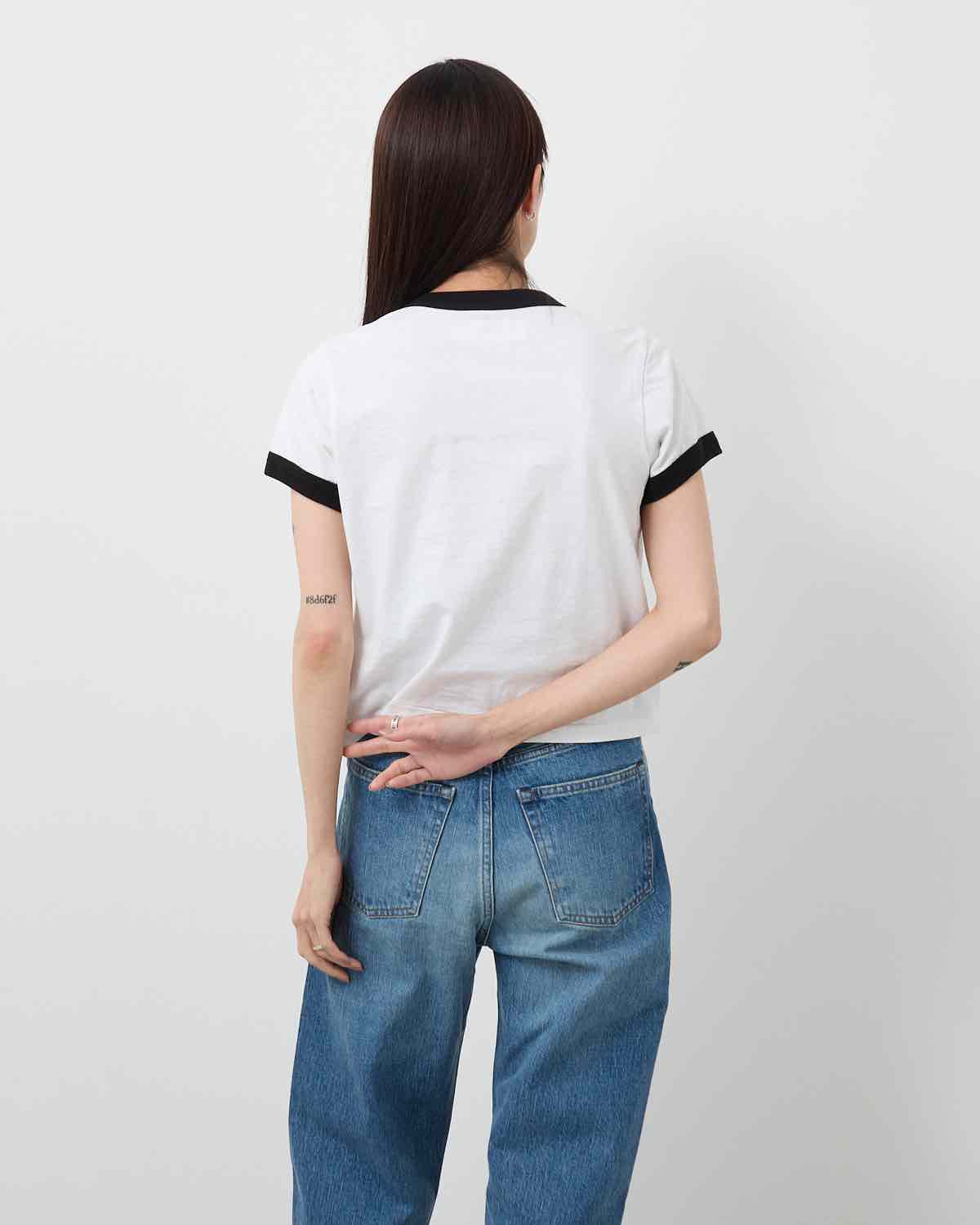 MICKEY FACE RINGER T-SHIRT