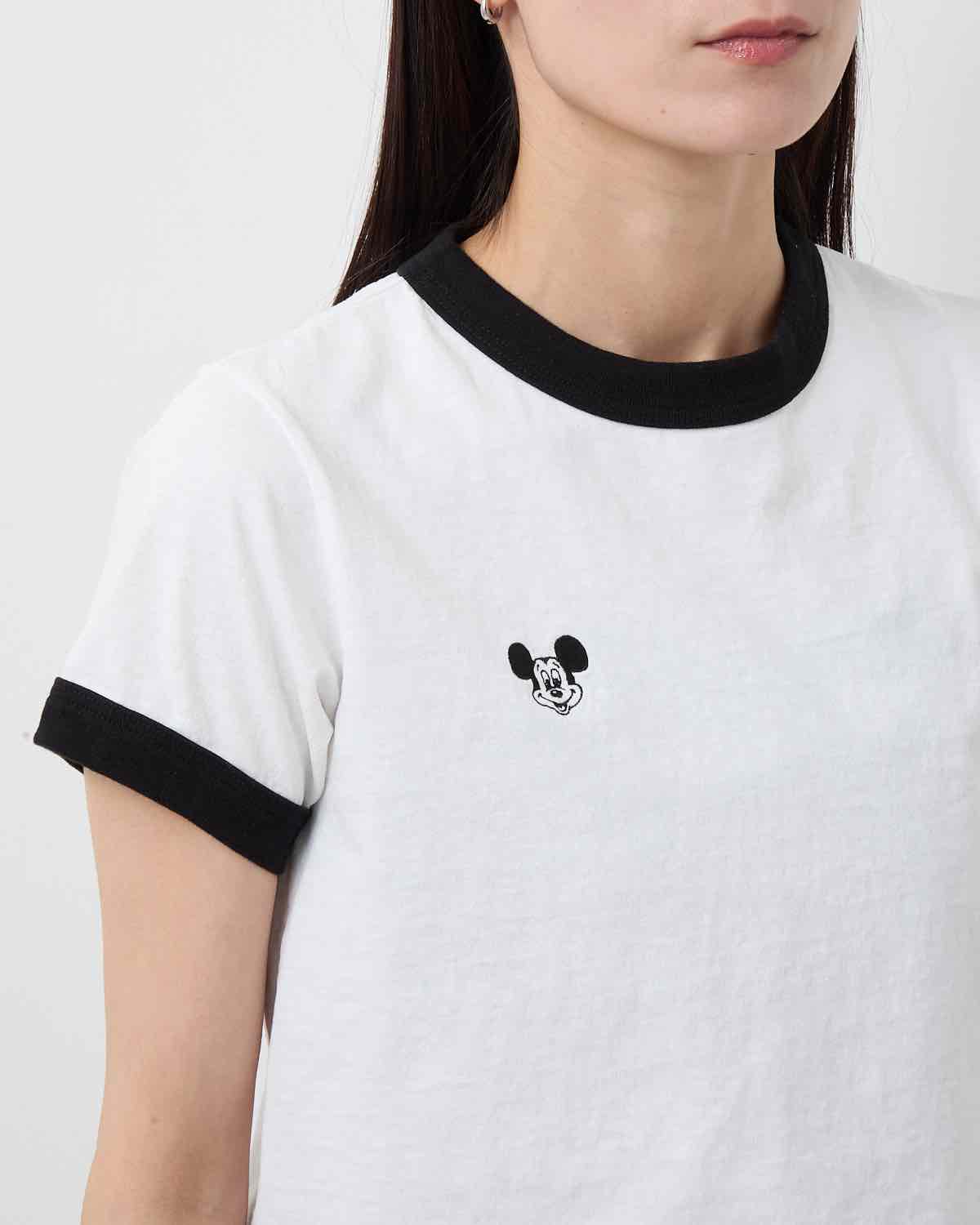 MICKEY FACE RINGER T-SHIRT
