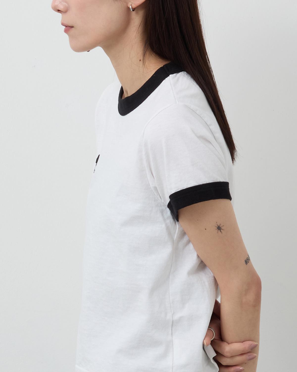 MICKEY FACE RINGER T-SHIRT