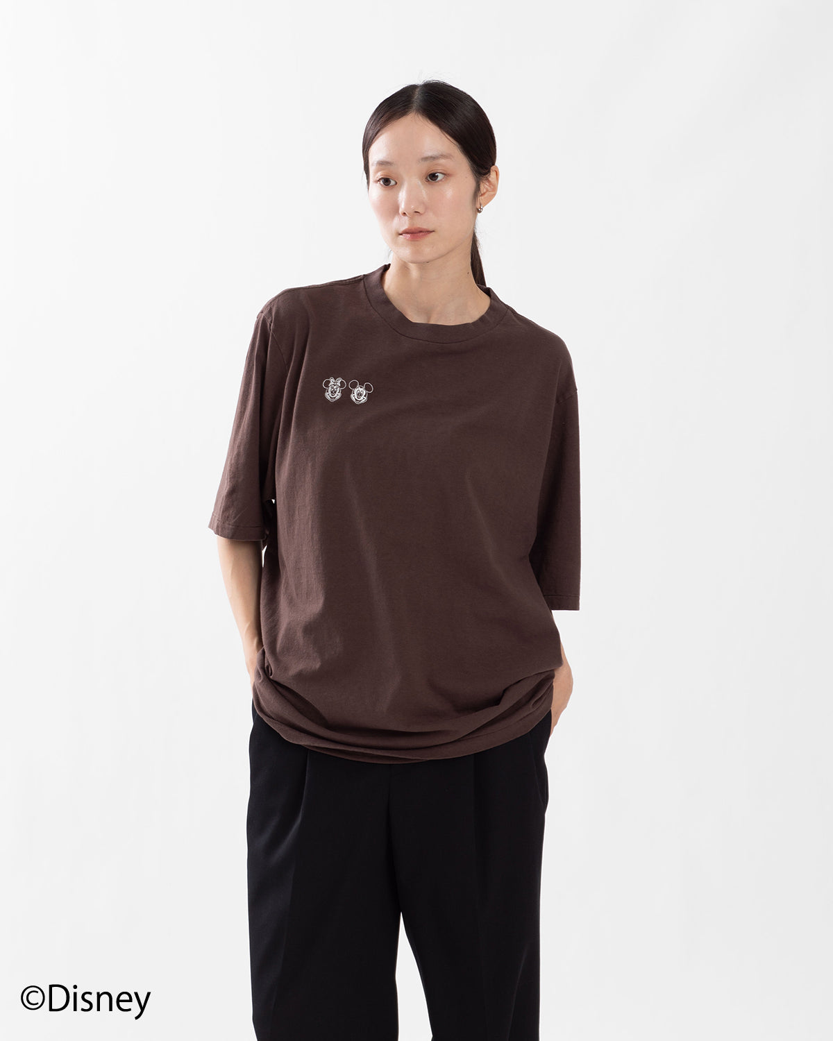 MICKEY & MINNIE FACE S/S T-SHIRT