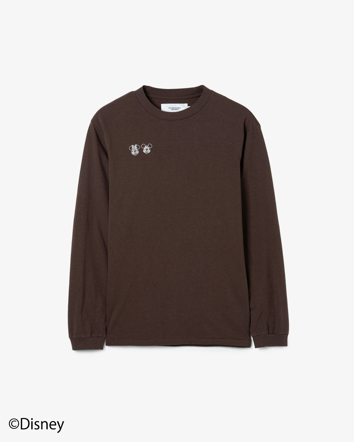MICKEY & MINNIE FACE L/S T-SHIRT