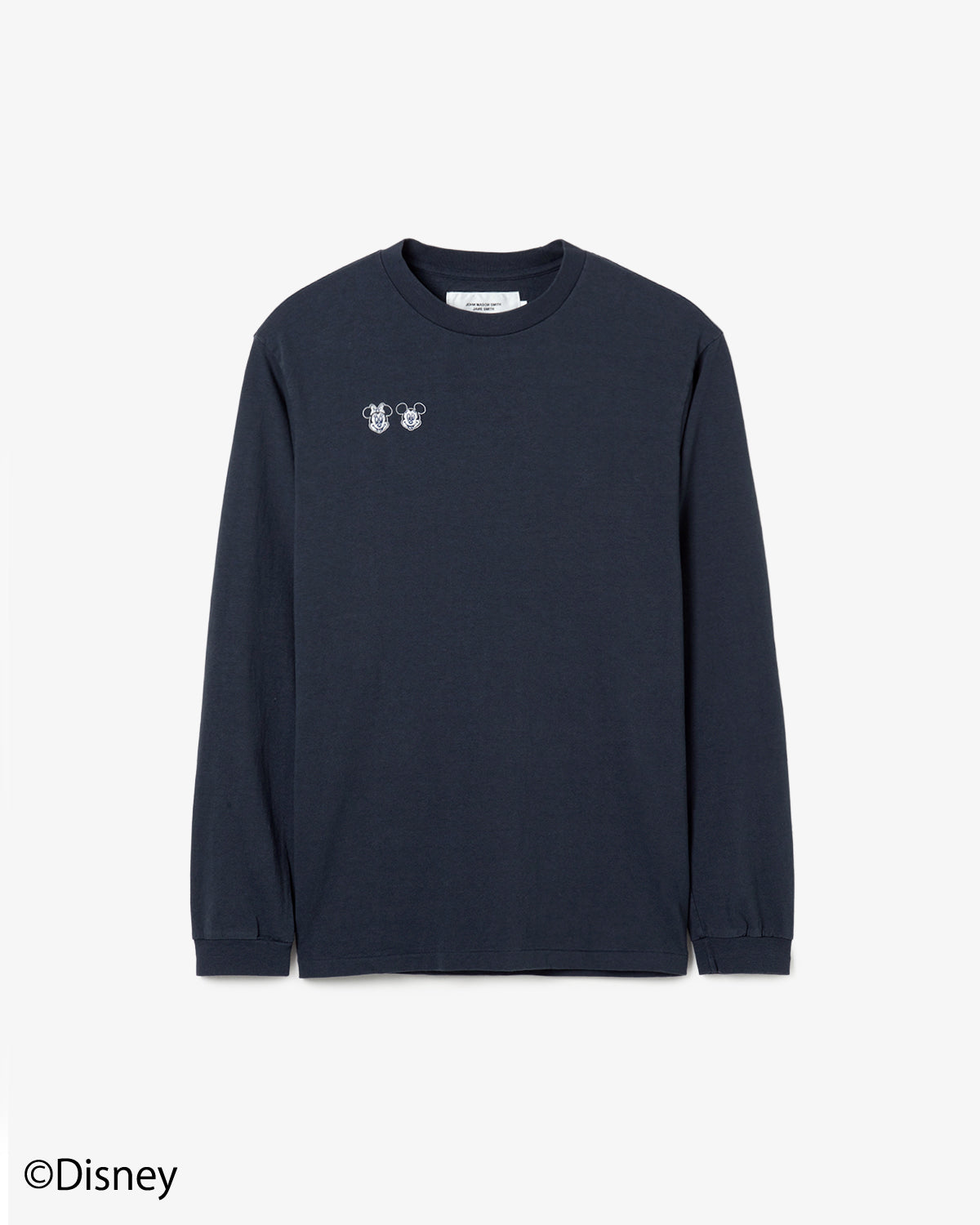 MICKEY & MINNIE FACE L/S T-SHIRT