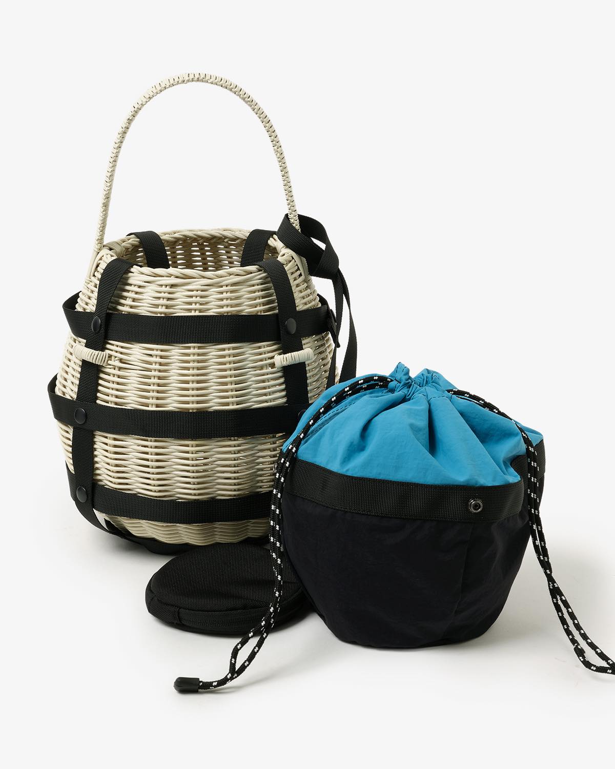 ボンバーバスケットバッグ