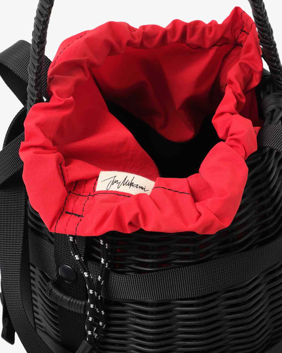 ボンバーバスケットバッグ