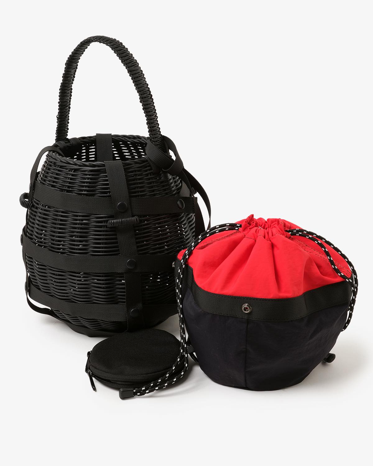 ボンバーバスケットバッグ