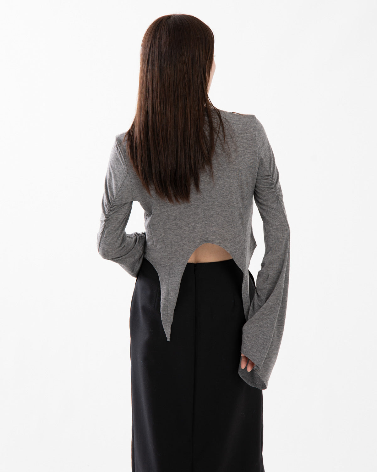 CUT-AND-SEWN CARDIGAN