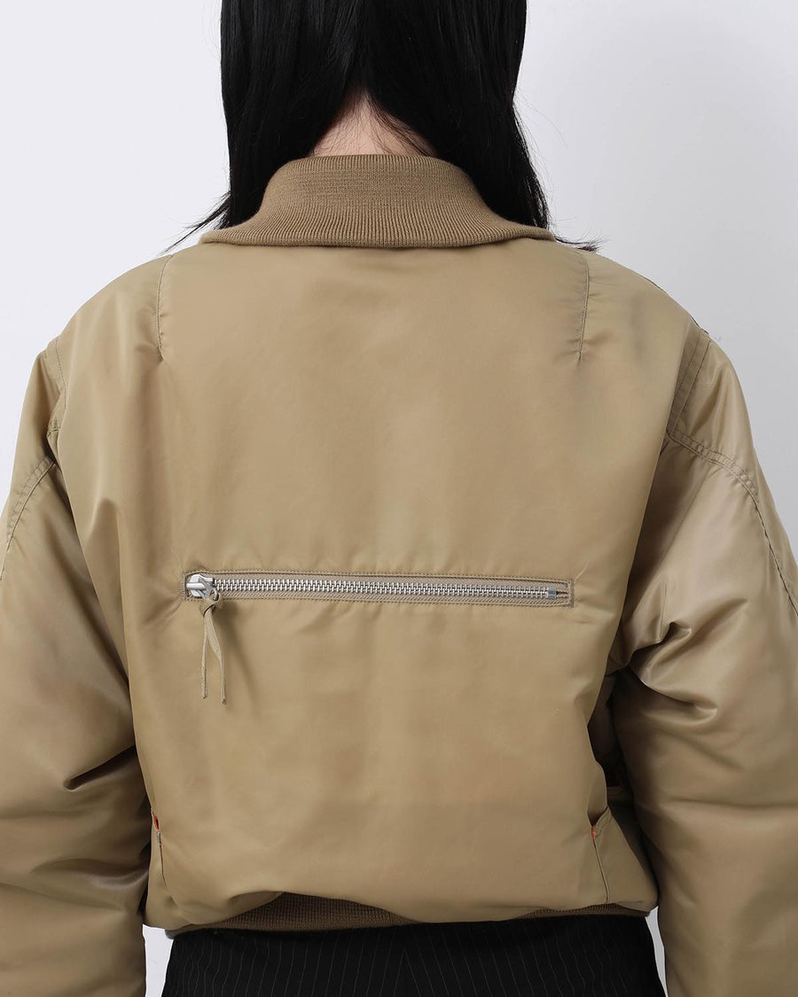 ジャケット・アウター LEATHER FLIGHT JK SLY（スライ）の「【2サイズ展開】AGING F/LEATHER FLIGHT JK