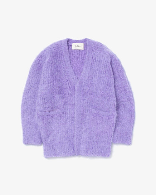 JUN MIKAMI 2023AW Mohair V Neck Cardigan-