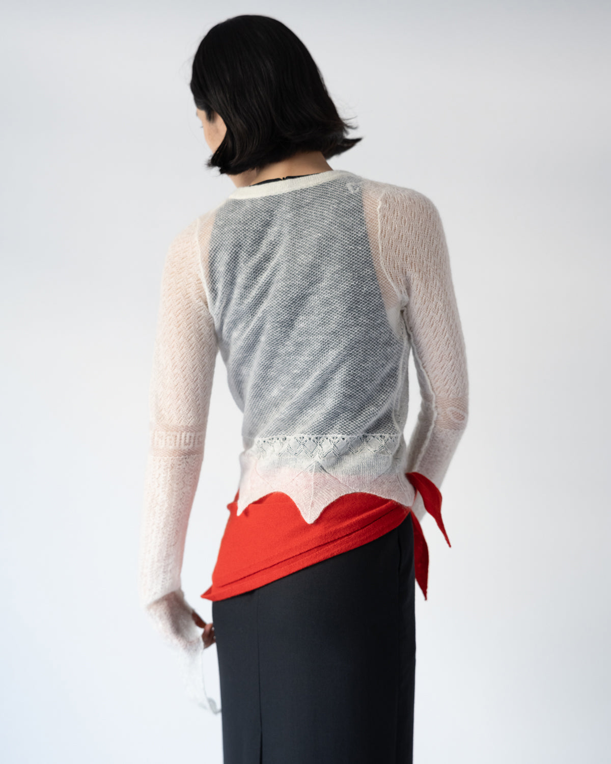 MOHAIR LACE PULLOVER