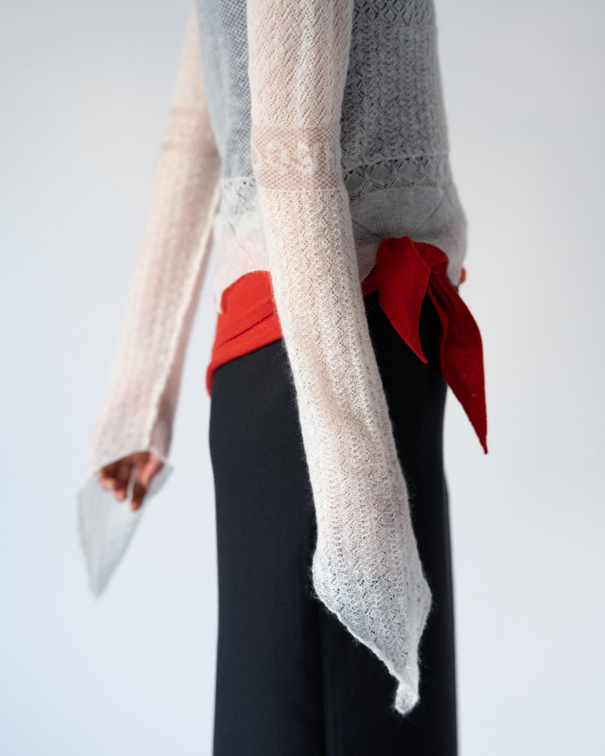 MOHAIR LACE PULLOVER