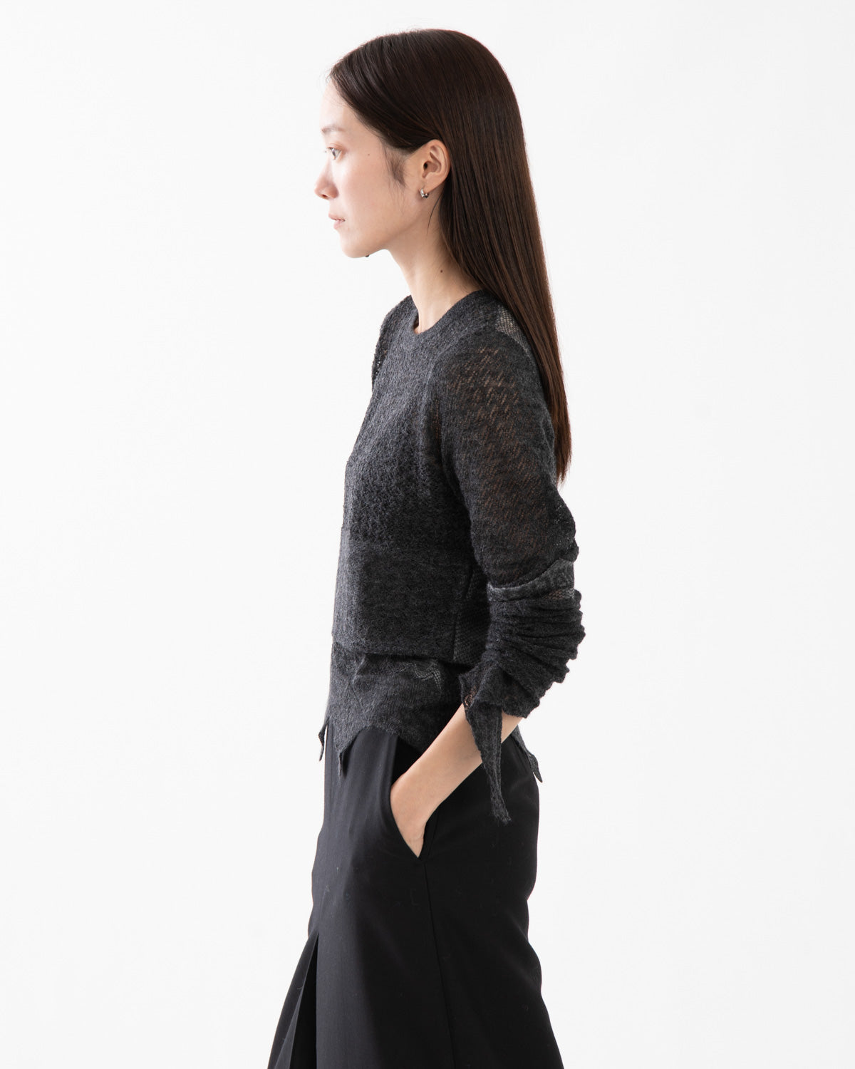 MOHAIR LACE PULLOVER