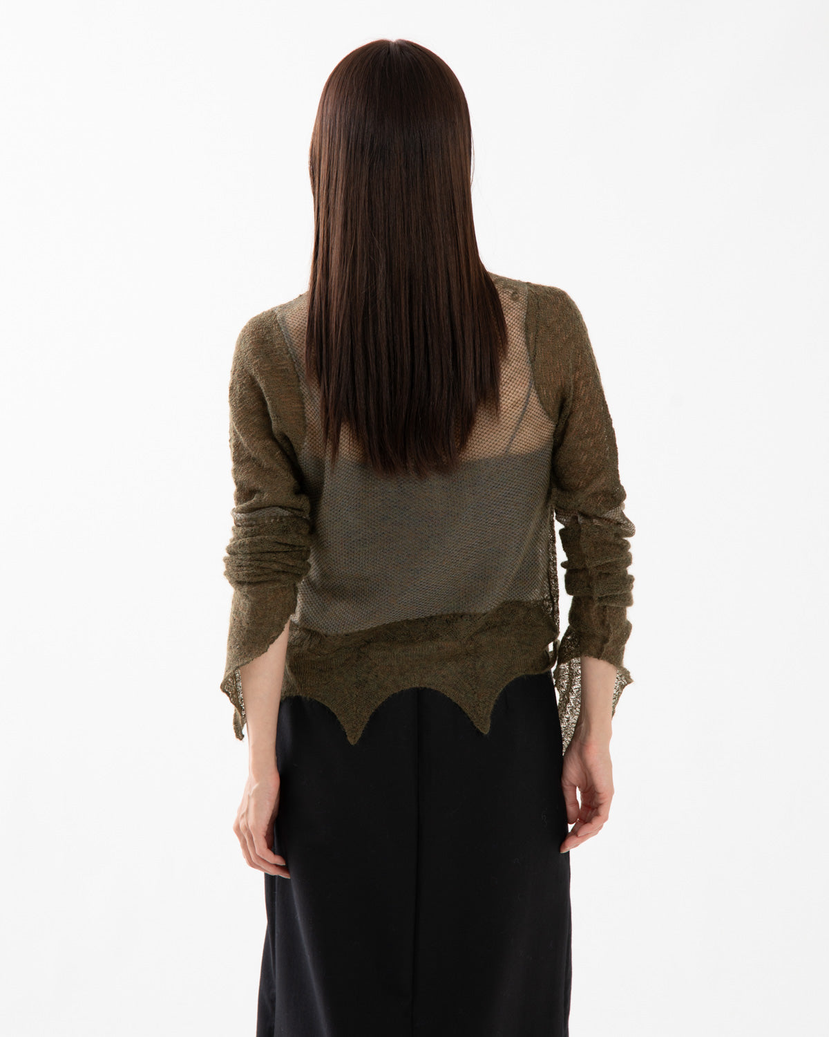 MOHAIR LACE PULLOVER