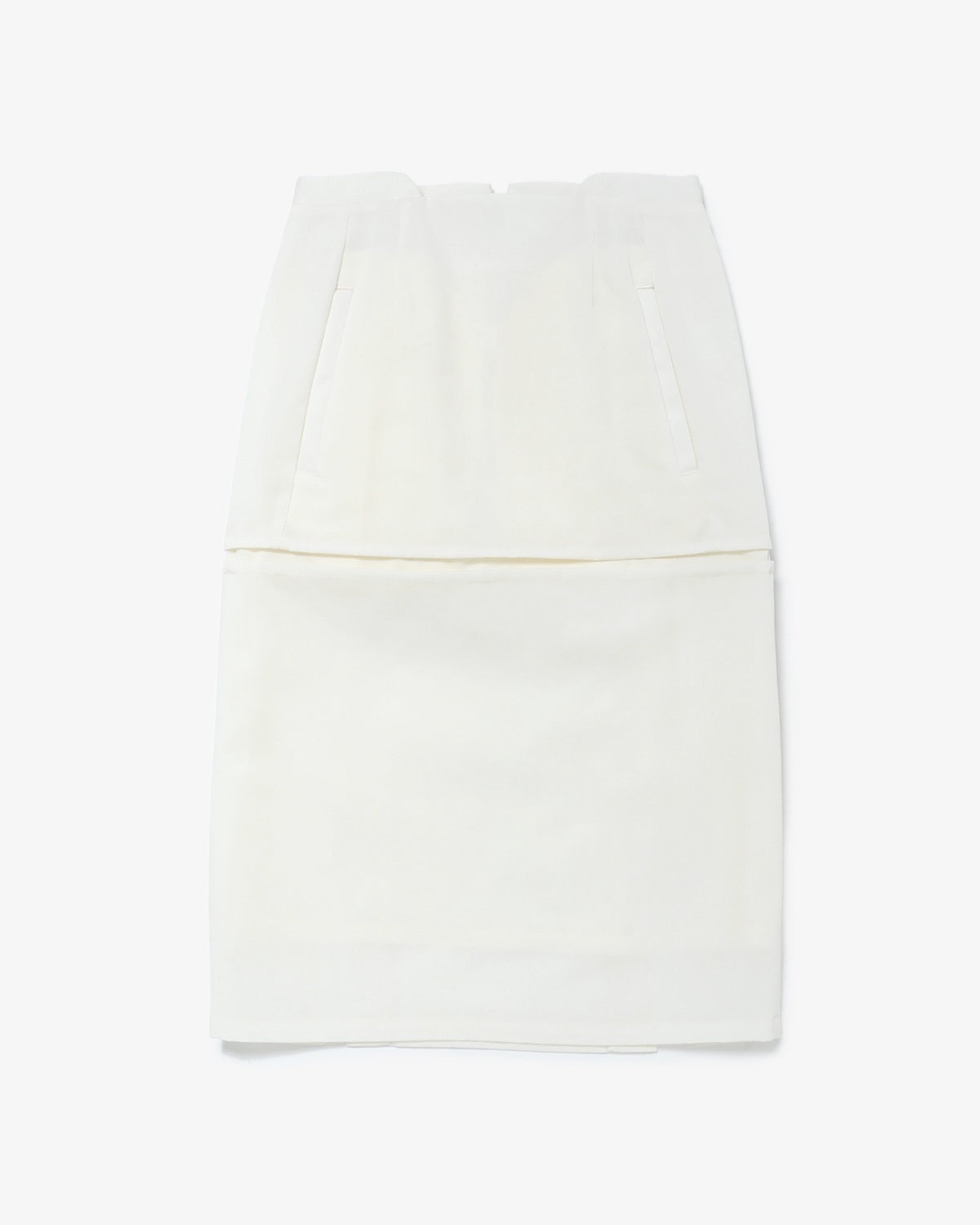 NYLON WOOL SKIRT