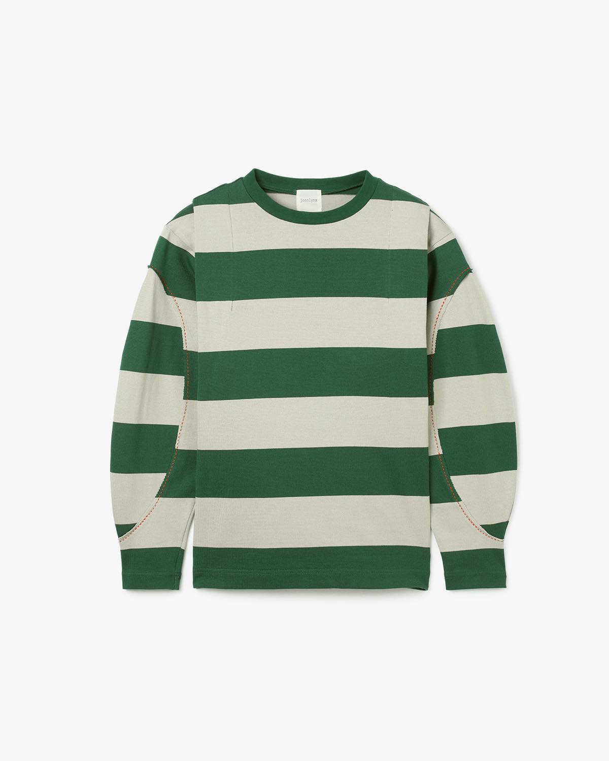 BORDER BIG SLEEVE TEE