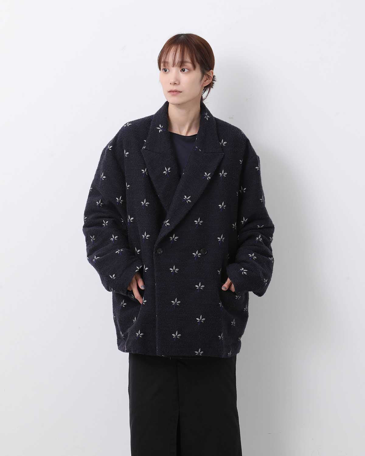 FLOATING JACQUARD JACKET