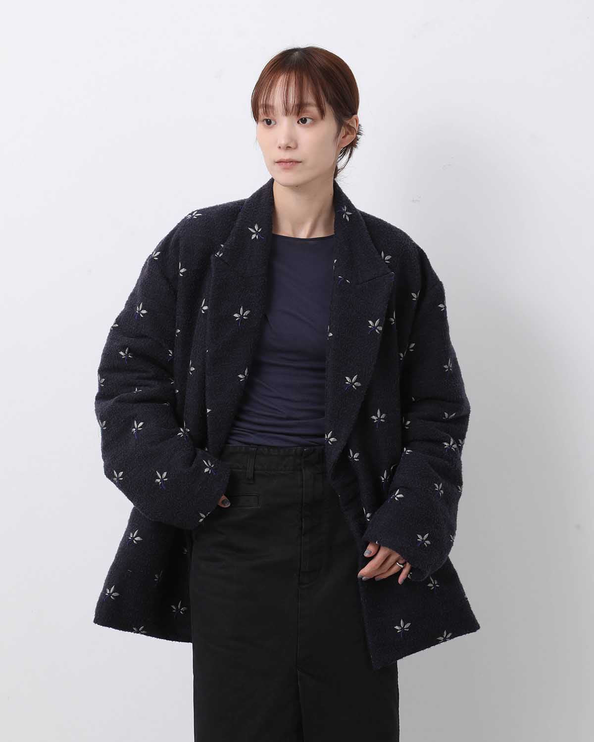 FLOATING JACQUARD JACKET