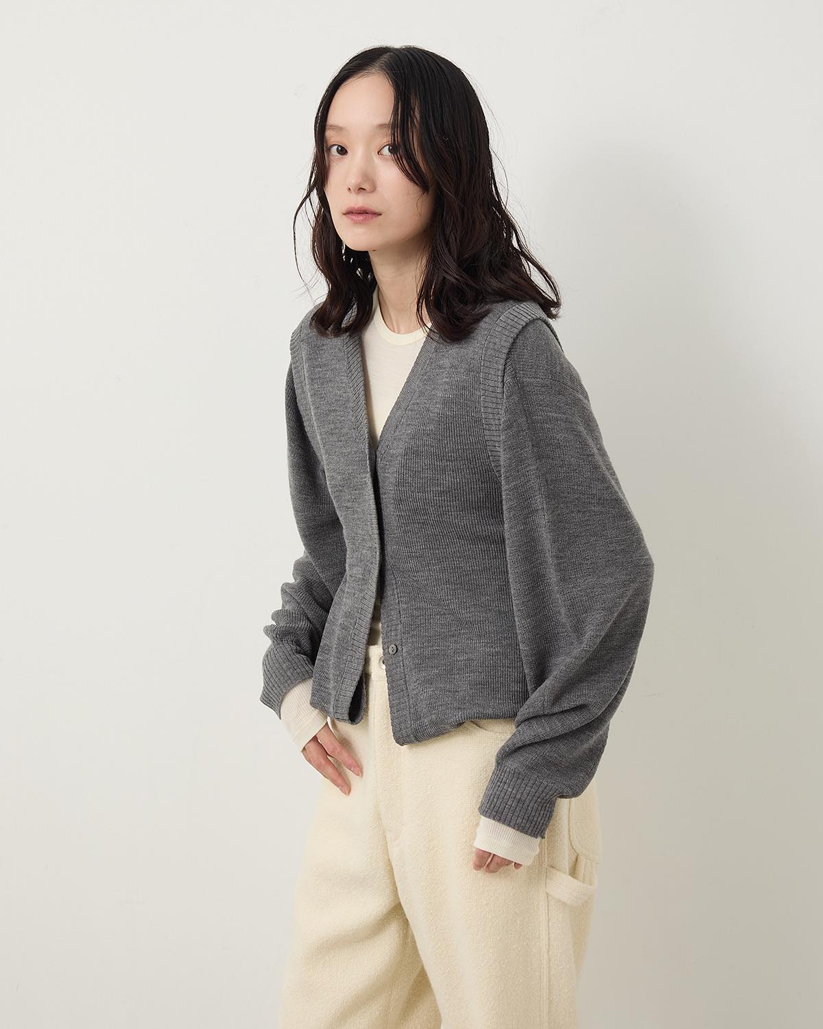 WOOL W CARDIGAN