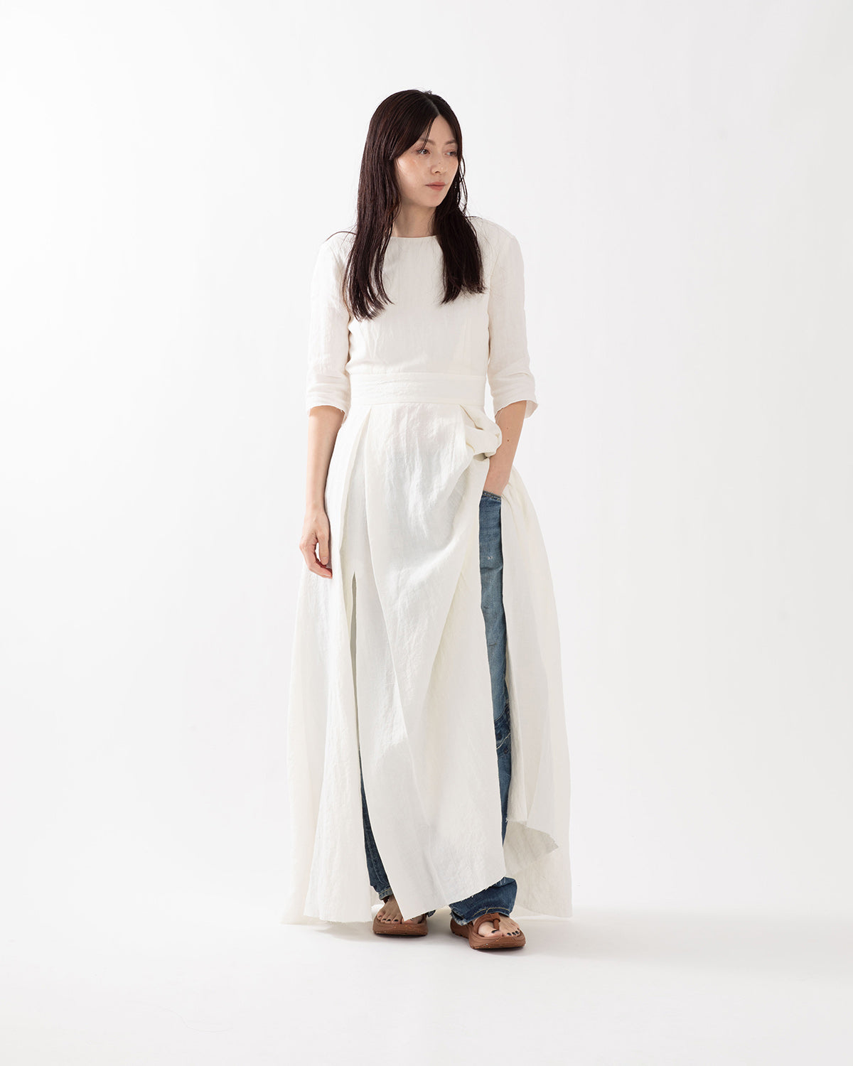 LINEN DRESS for COVERCHORD