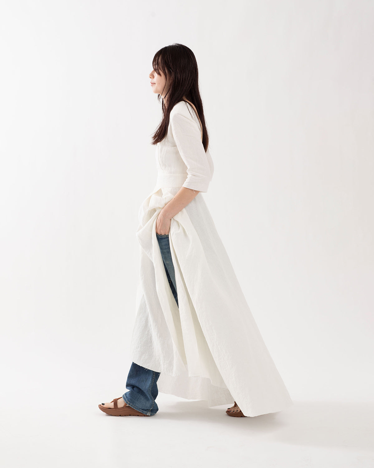 LINEN DRESS for COVERCHORD
