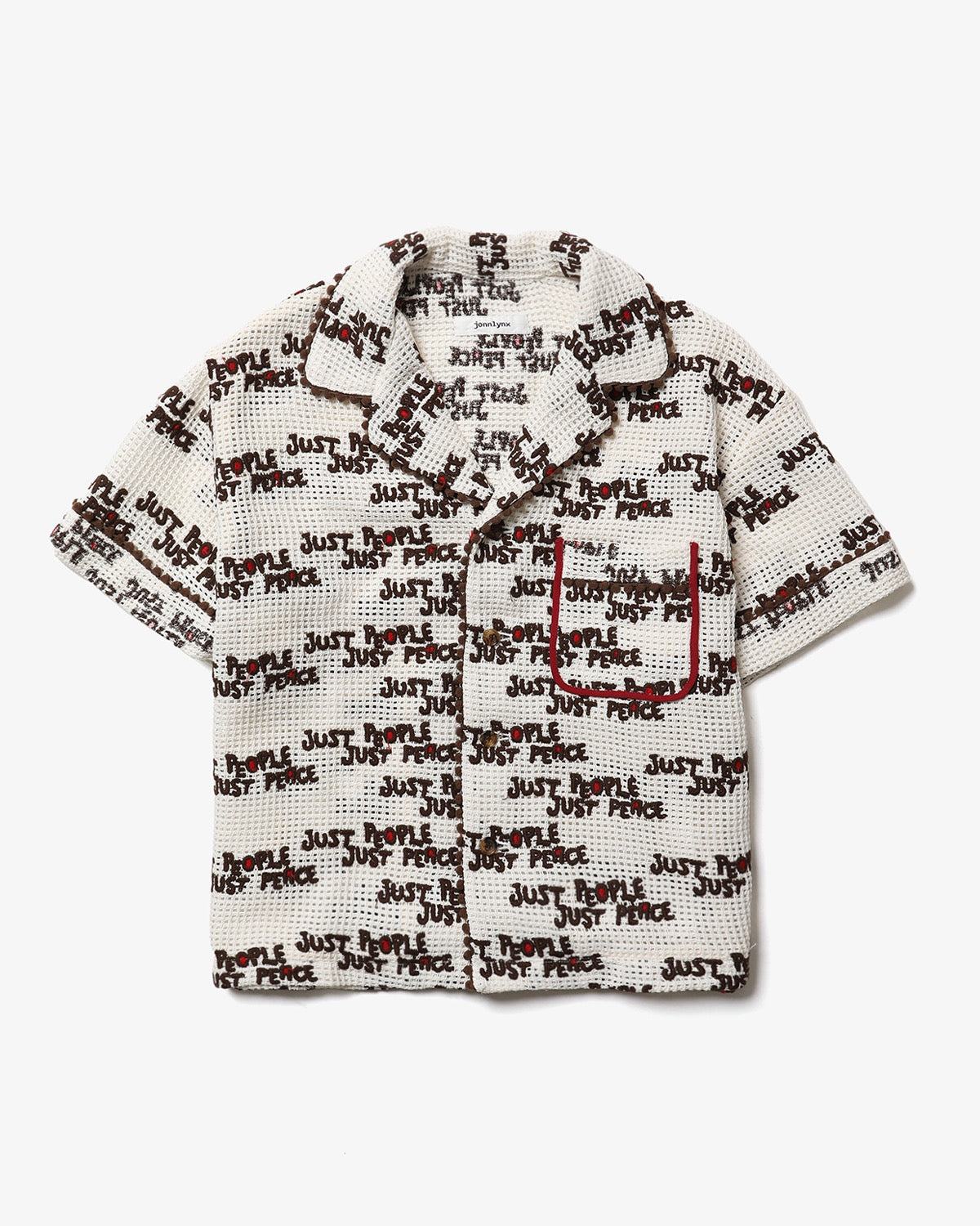 jonnlynxシャツ JUST PEACE SHIRT – COVERCHORD