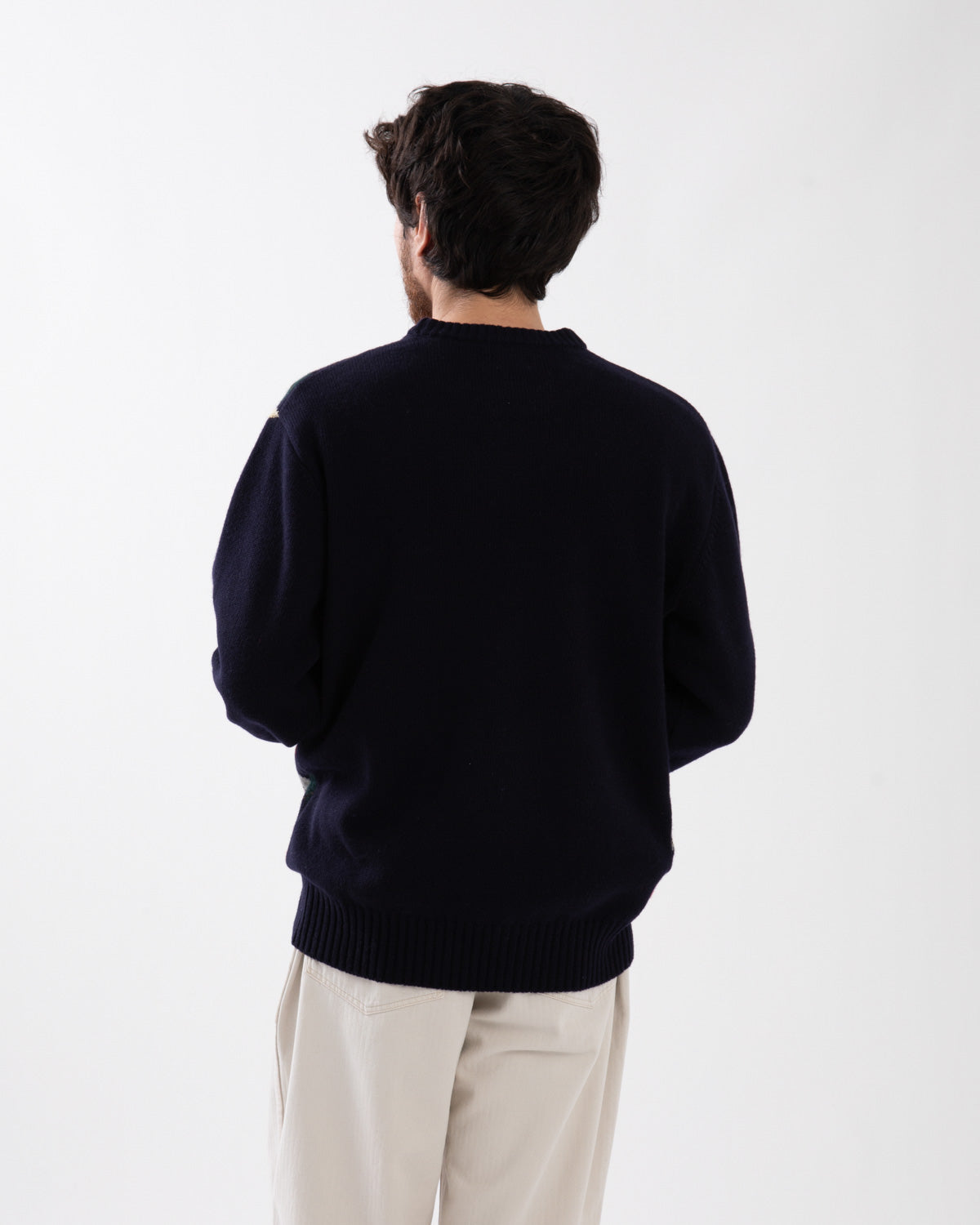 MILO ARGYLE SWEATER