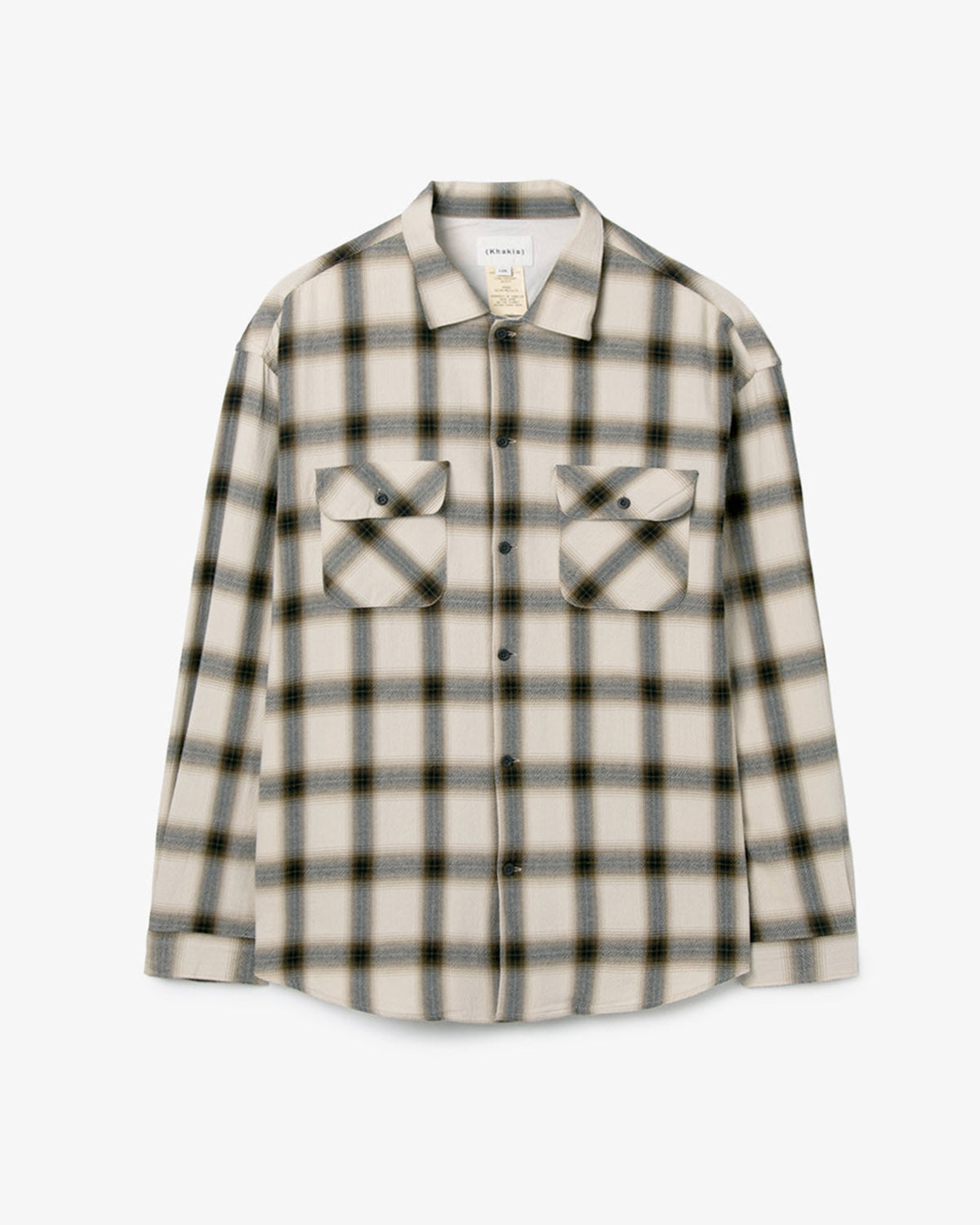 SHADOW PLAID SHIRT