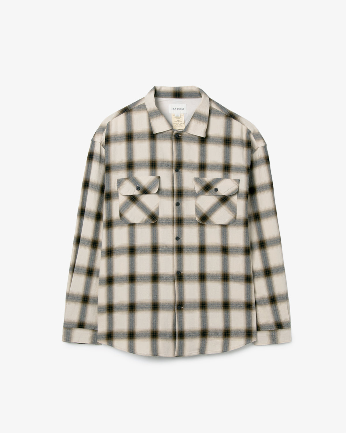 SHADOW PLAID SHIRT