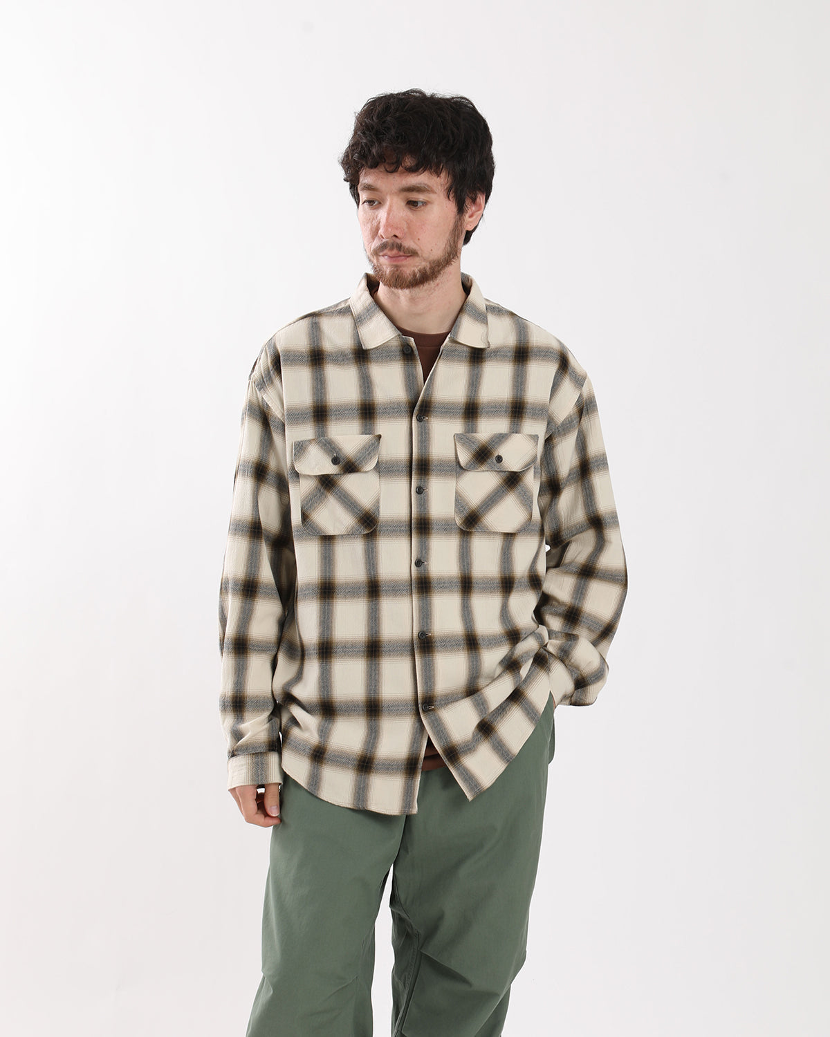 SHADOW PLAID SHIRT