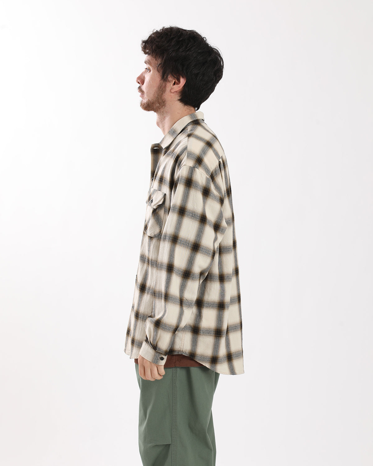 SHADOW PLAID SHIRT