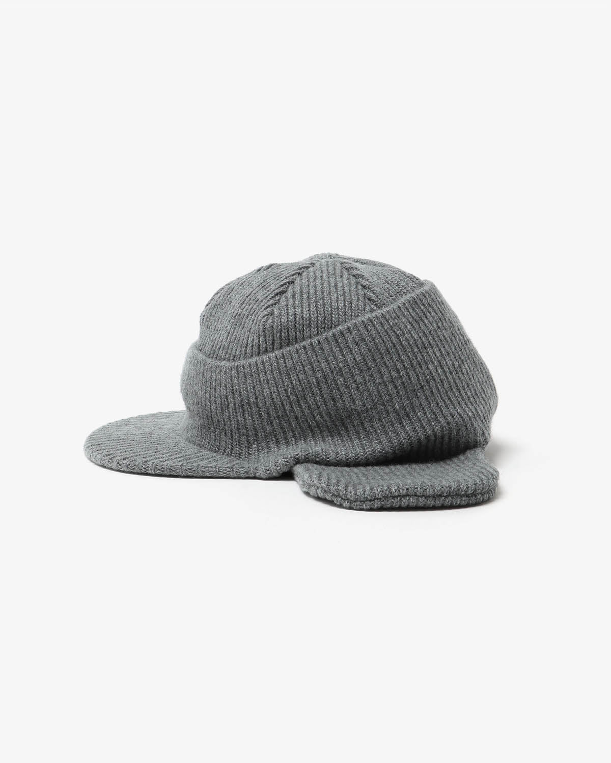 WOOL KNIT EAR CAP