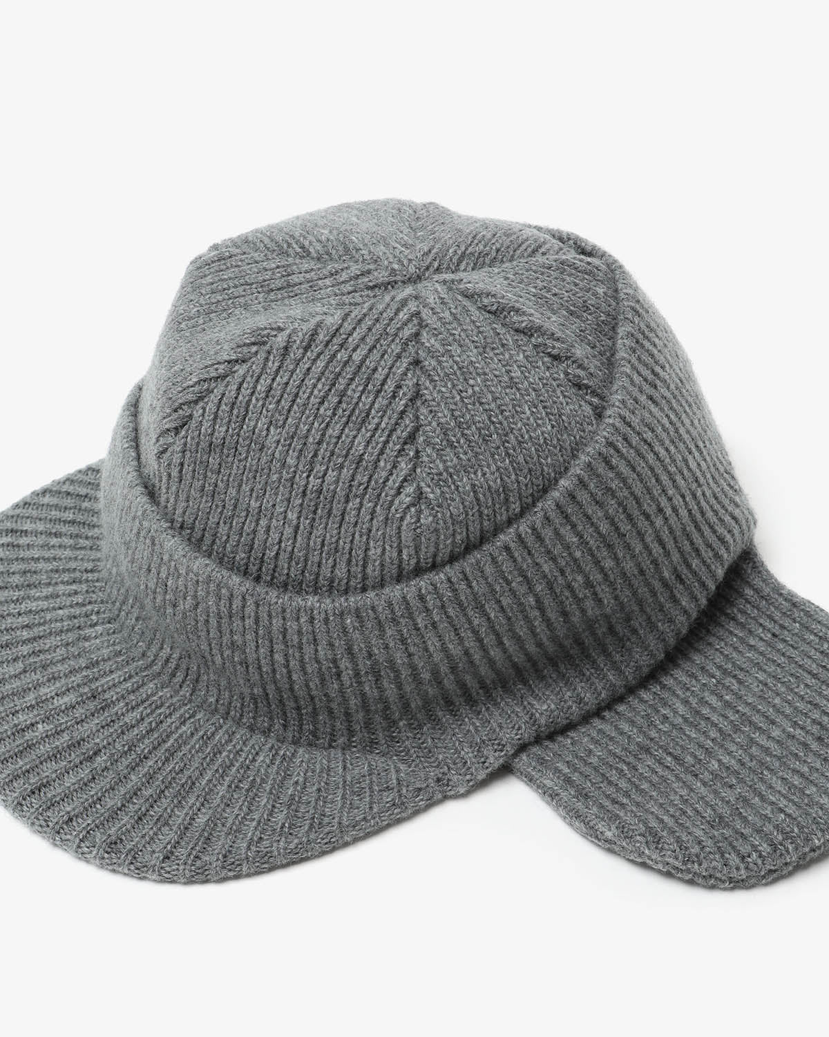 WOOL KNIT EAR CAP