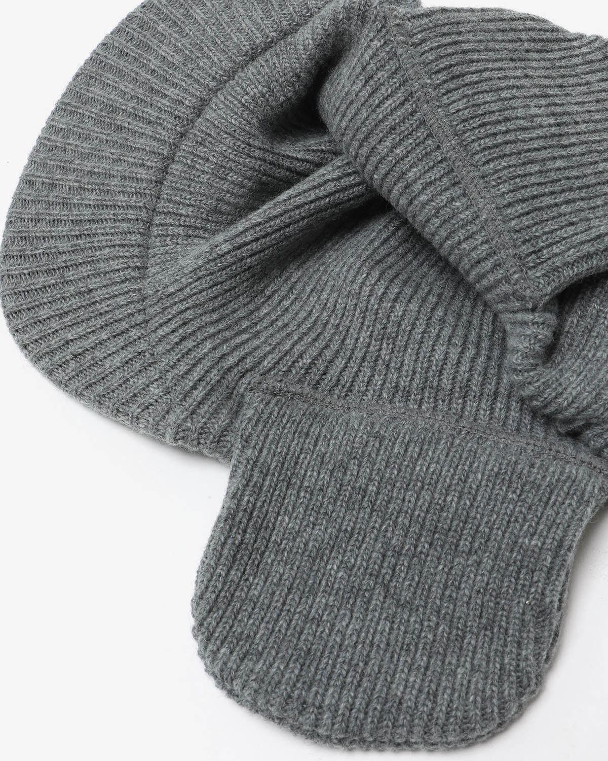 WOOL KNIT EAR CAP