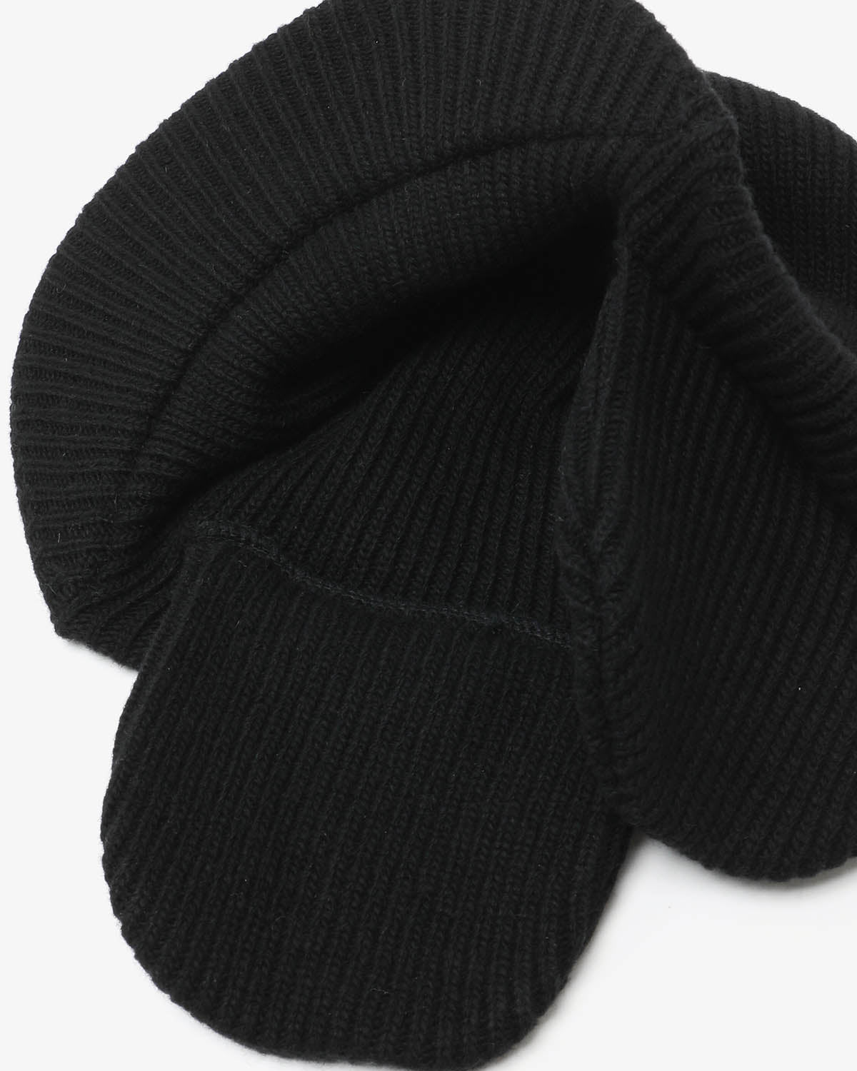 WOOL KNIT EAR CAP